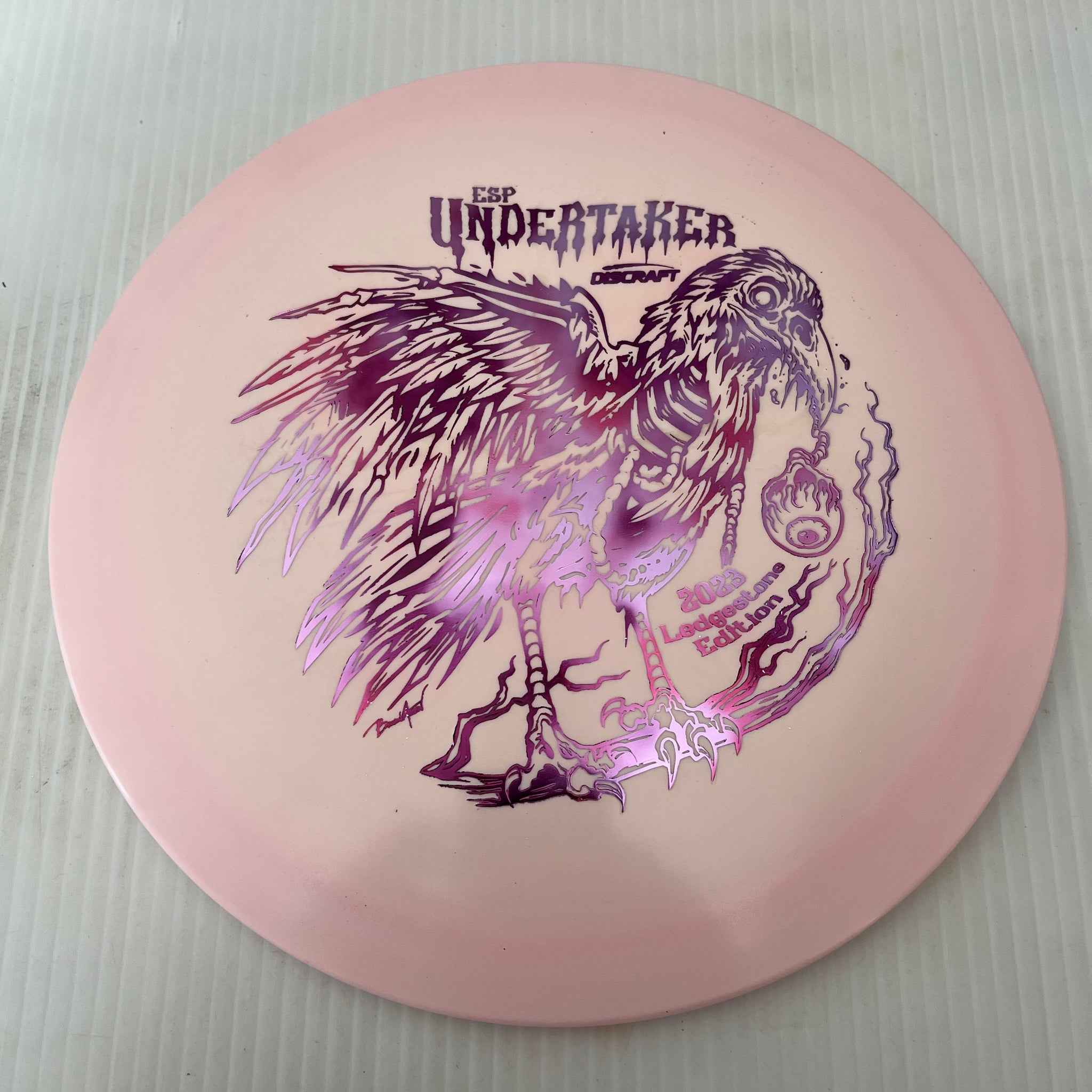 Discraft 2023 Ledgestone 150 Class ESP Undertaker 9/5/-1/2