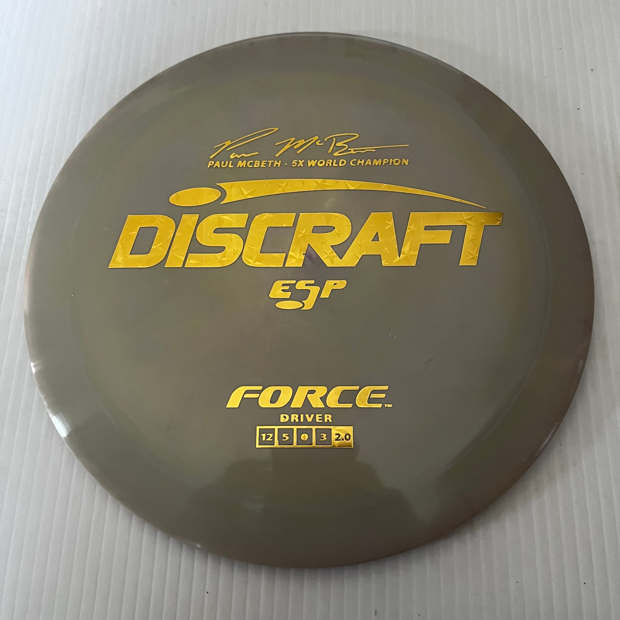 Discraft 5x Paul McBeth ESP Force 12/5/0/3 (173-174 grams)