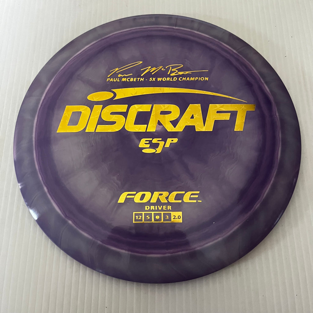 Discraft 5x Paul McBeth ESP Force 12/5/0/3 (173-174 grams)