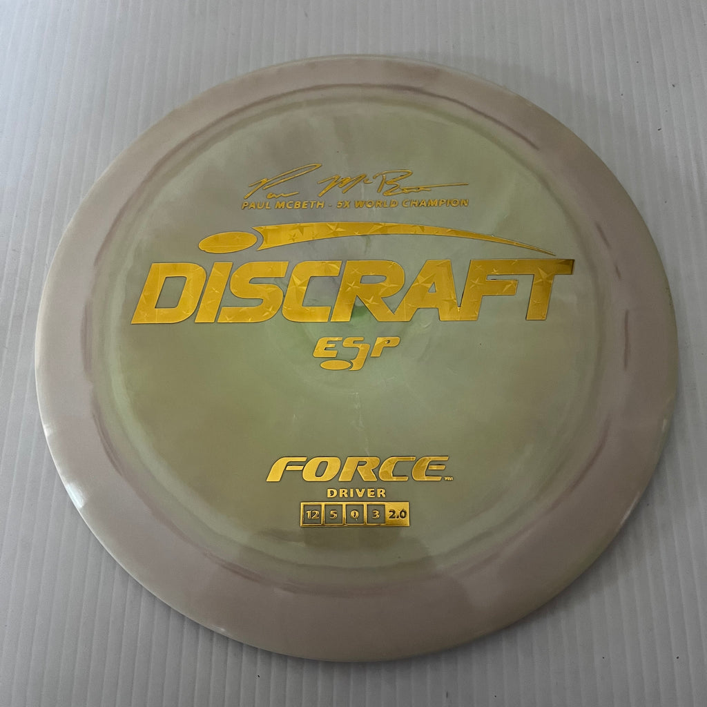 Discraft 5x Paul McBeth ESP Force 12/5/0/3 (173-174 grams)