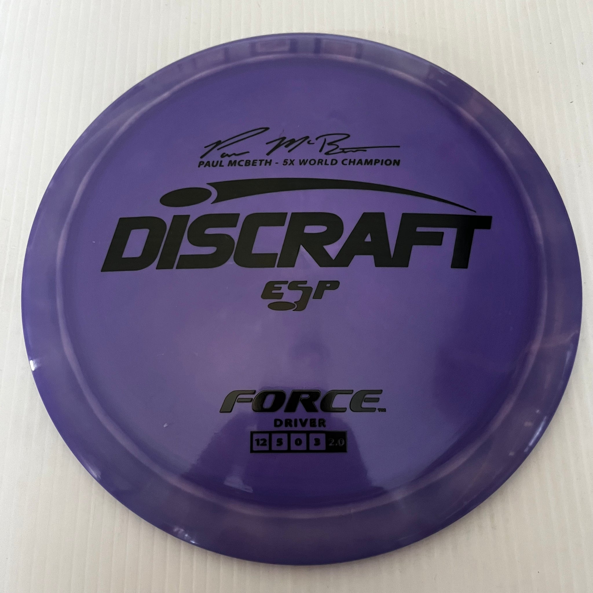 Discraft 5x Paul McBeth ESP Force 12/5/0/3 (173-174 grams)