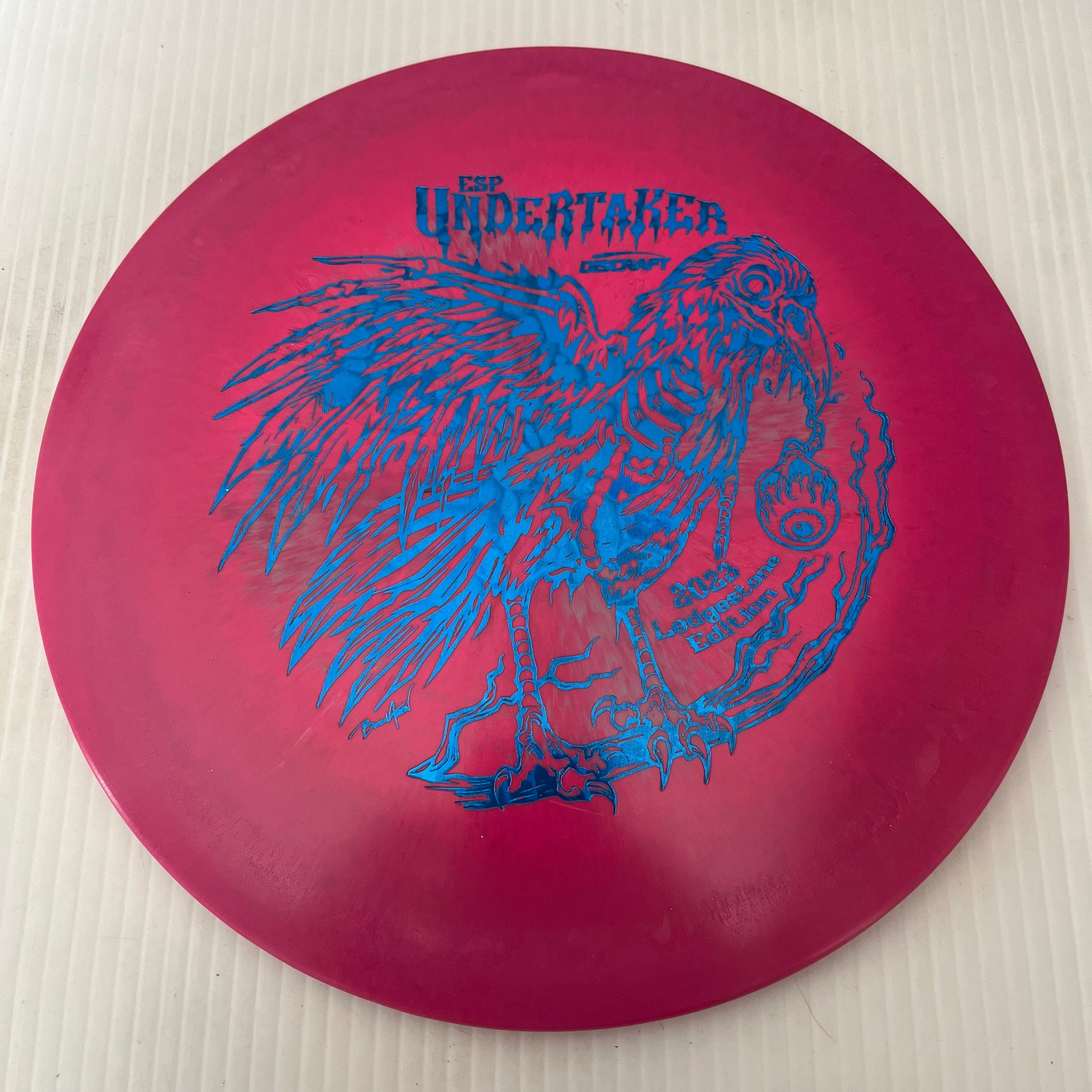 Discraft 2023 Ledgestone 150 Class ESP Undertaker 9/5/-1/2
