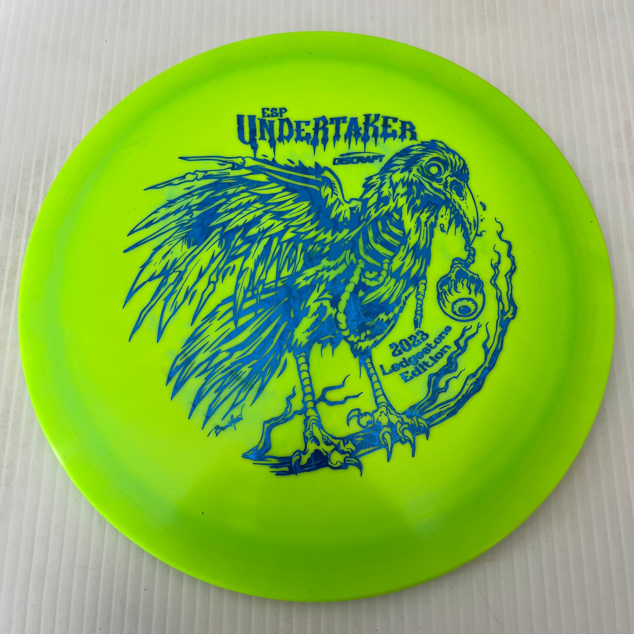 Discraft 2023 Ledgestone 150 Class ESP Undertaker 9/5/-1/2