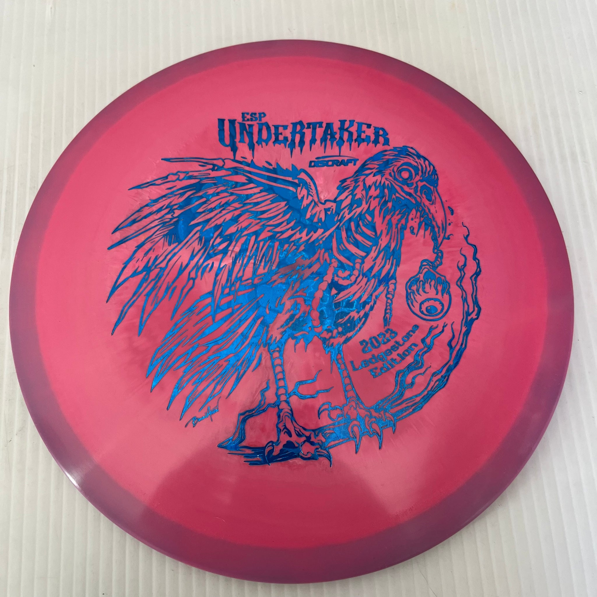 Discraft 2023 Ledgestone 150 Class ESP Undertaker 9/5/-1/2