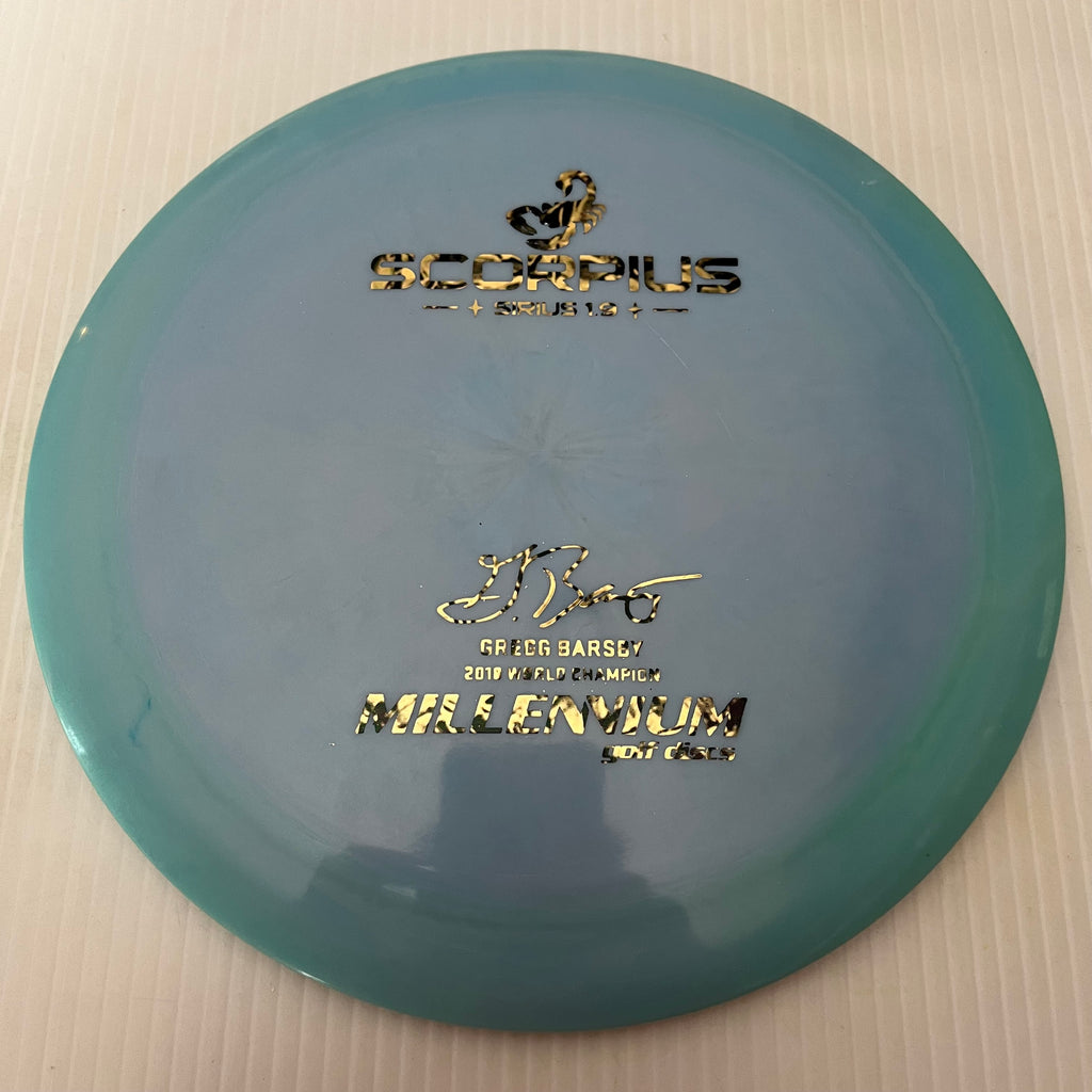 Millennium Discs Gregg Barsby 2018 World Champion 1.9 Sirius Scorpius 12/5/-1/3