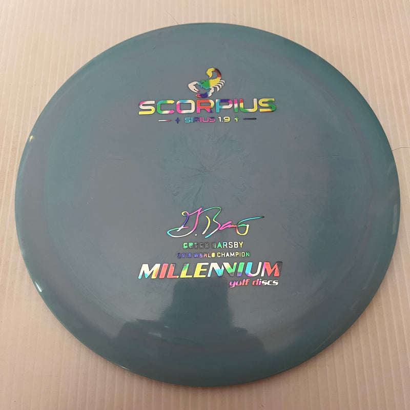 Millennium Discs Gregg Barsby 2018 World Champion 1.9 Sirius Scorpius 12/5/-1/3