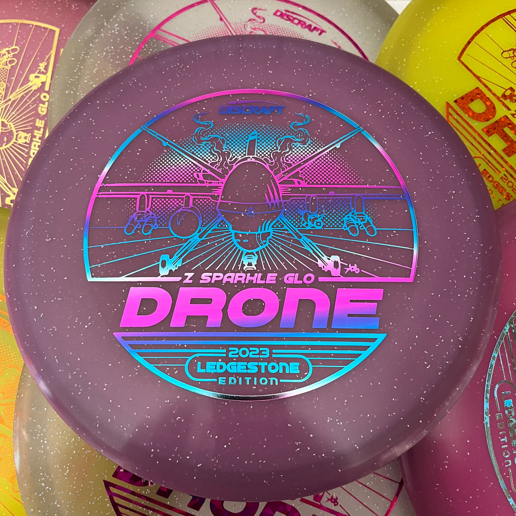 Discraft 2023 Ledgestone Sparkle GLO Z Drone 5/3/1/4