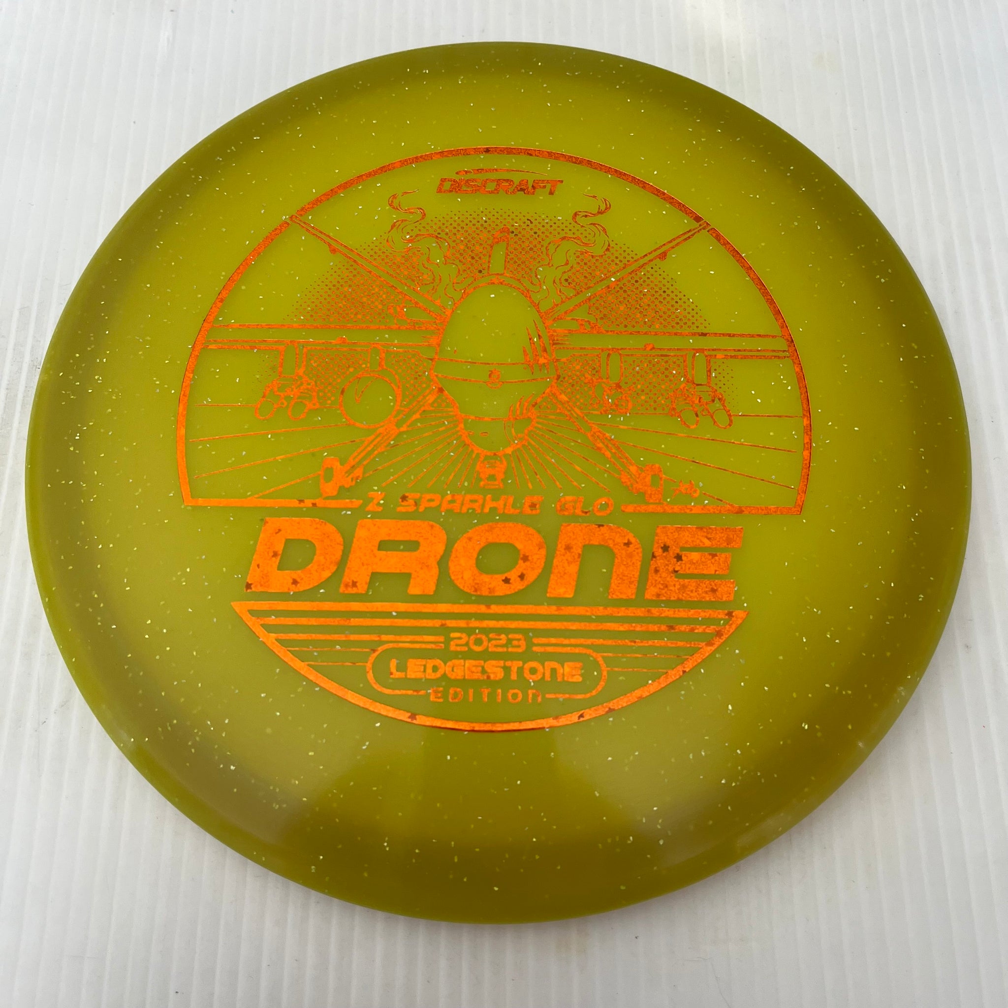 Discraft 2023 Ledgestone Sparkle GLO Z Drone 5/3/1/4