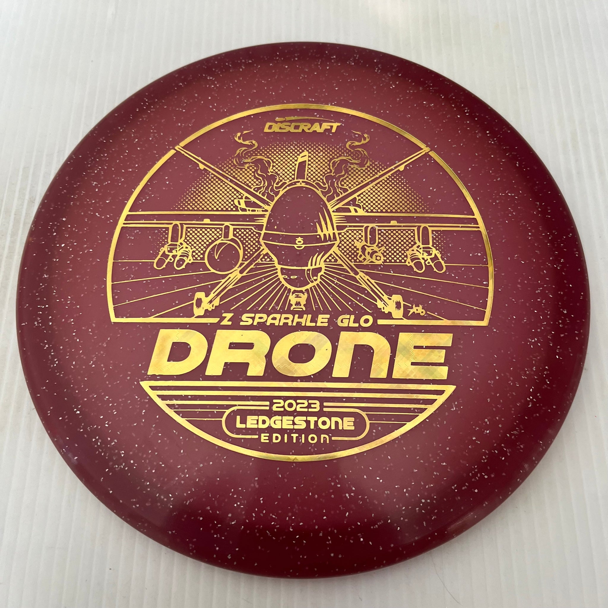 Discraft 2023 Ledgestone Sparkle GLO Z Drone 5/3/1/4