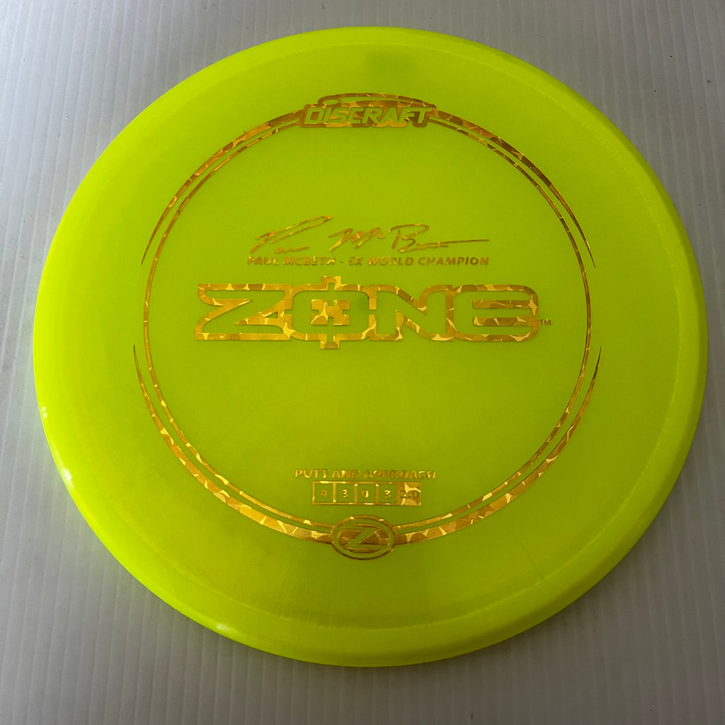 Discraft Paul McBeth 5x Z Zone 4/3/0/3 (173-174g)