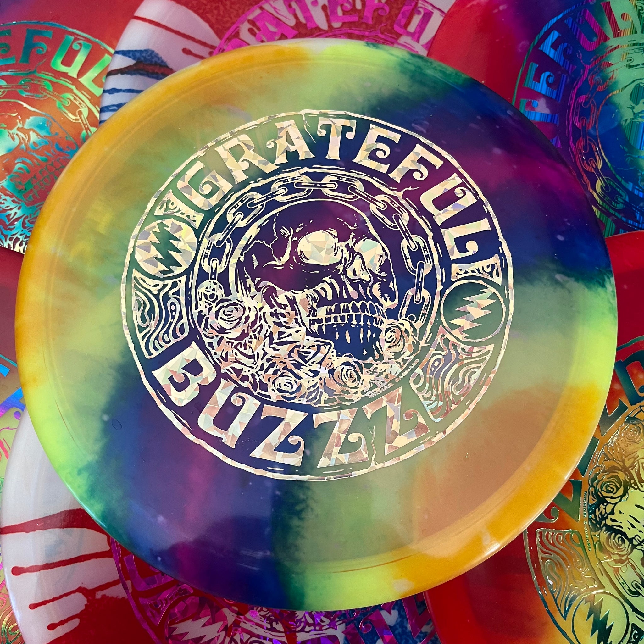 2023 Discraft Grateful Buzzz Ledgestone outlet Full Foil SuperColor