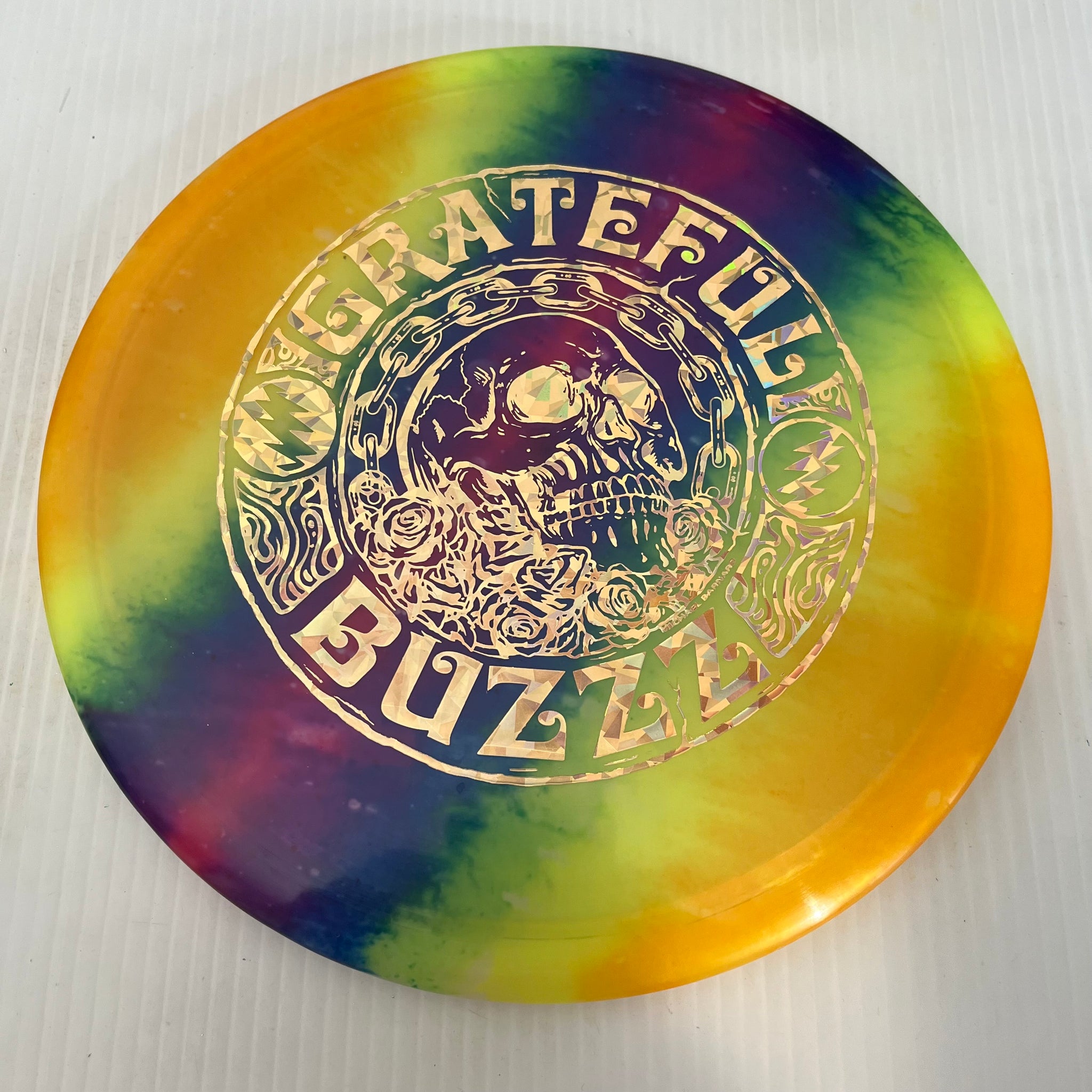Discraft 2023 Ledgestone Fly Dye Z Grateful Buzzz 5/4/-1/1