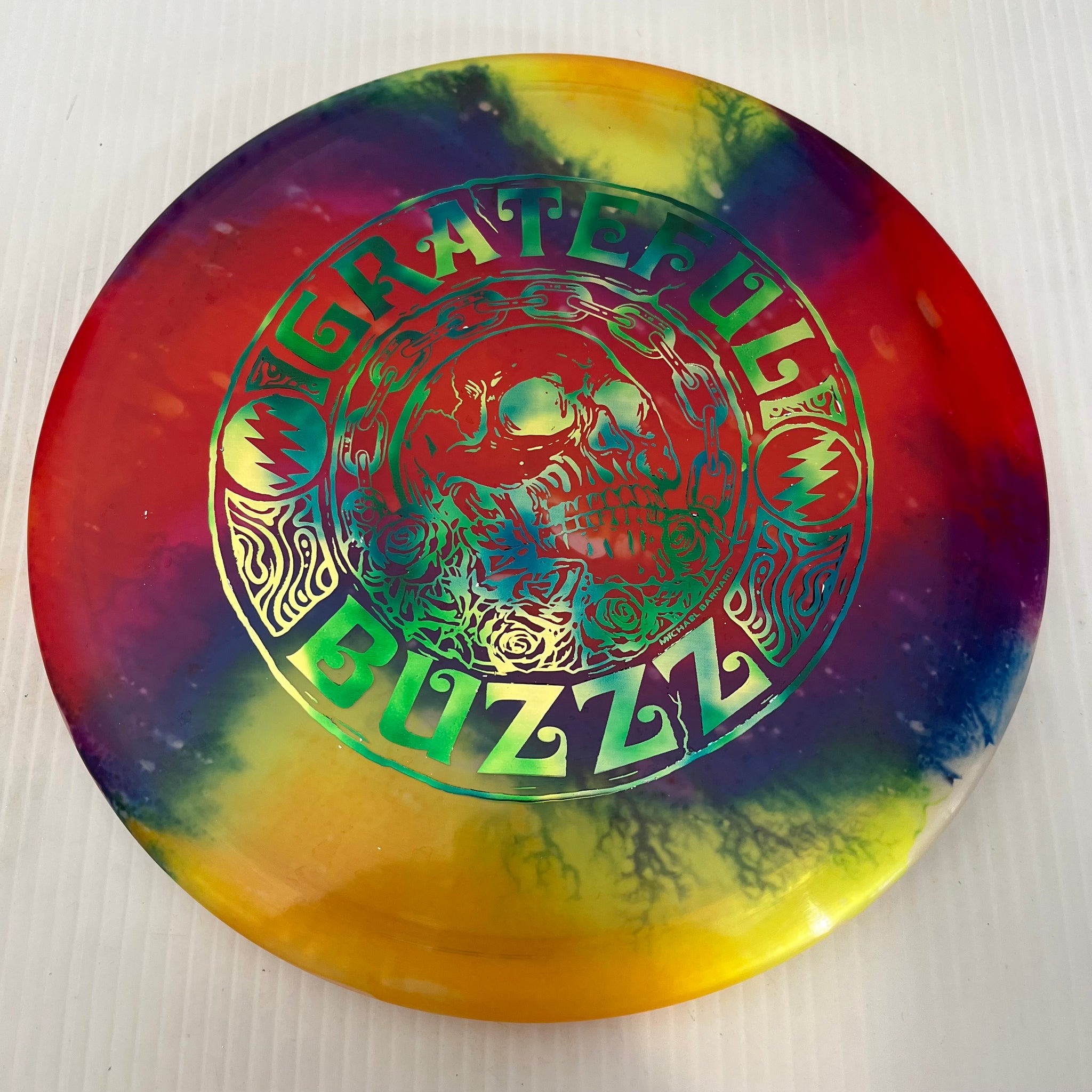 Discraft 2023 Ledgestone Fly Dye Z Grateful Buzzz 5/4/-1/1