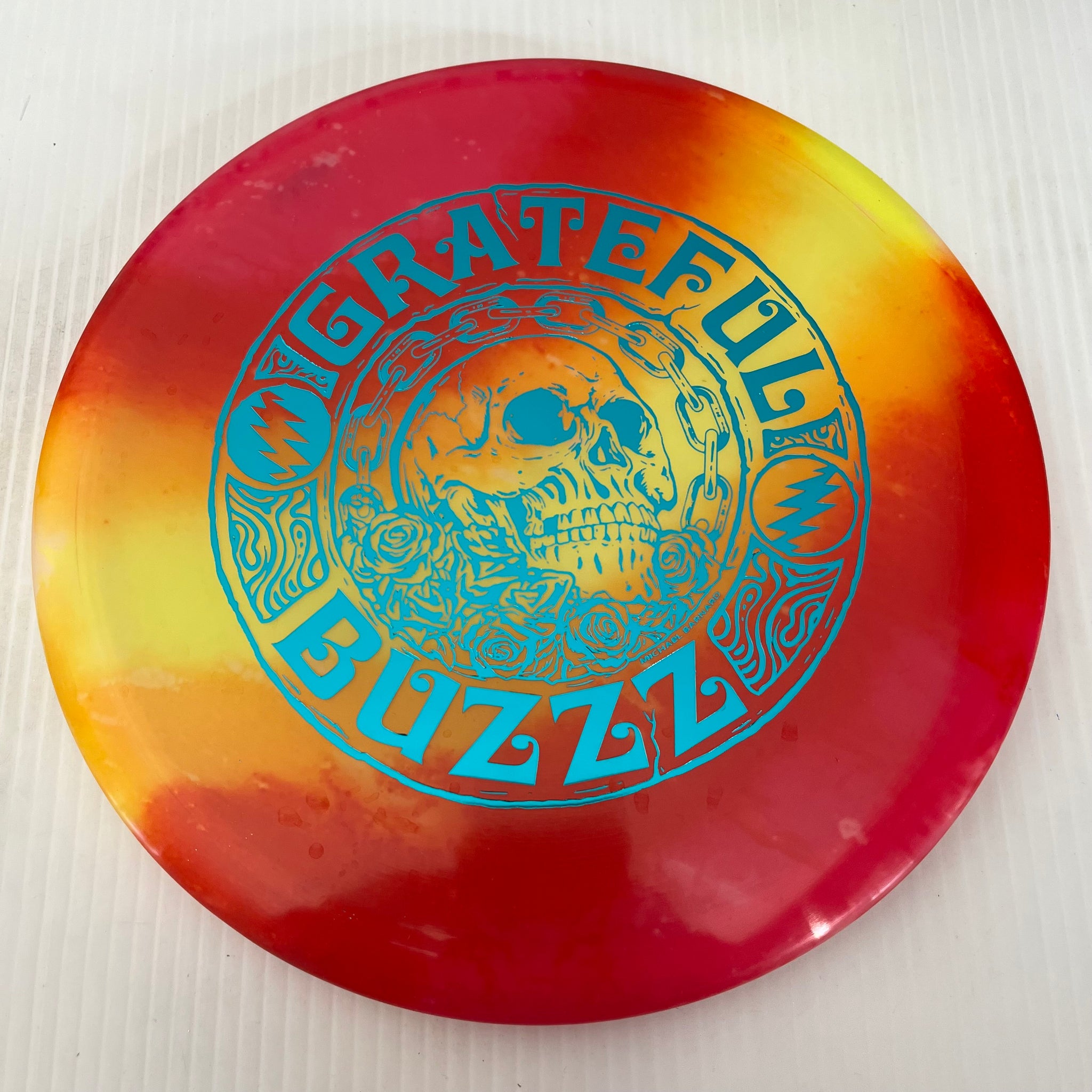 Discraft 2023 Ledgestone Fly Dye Z Grateful Buzzz 5/4/-1/1