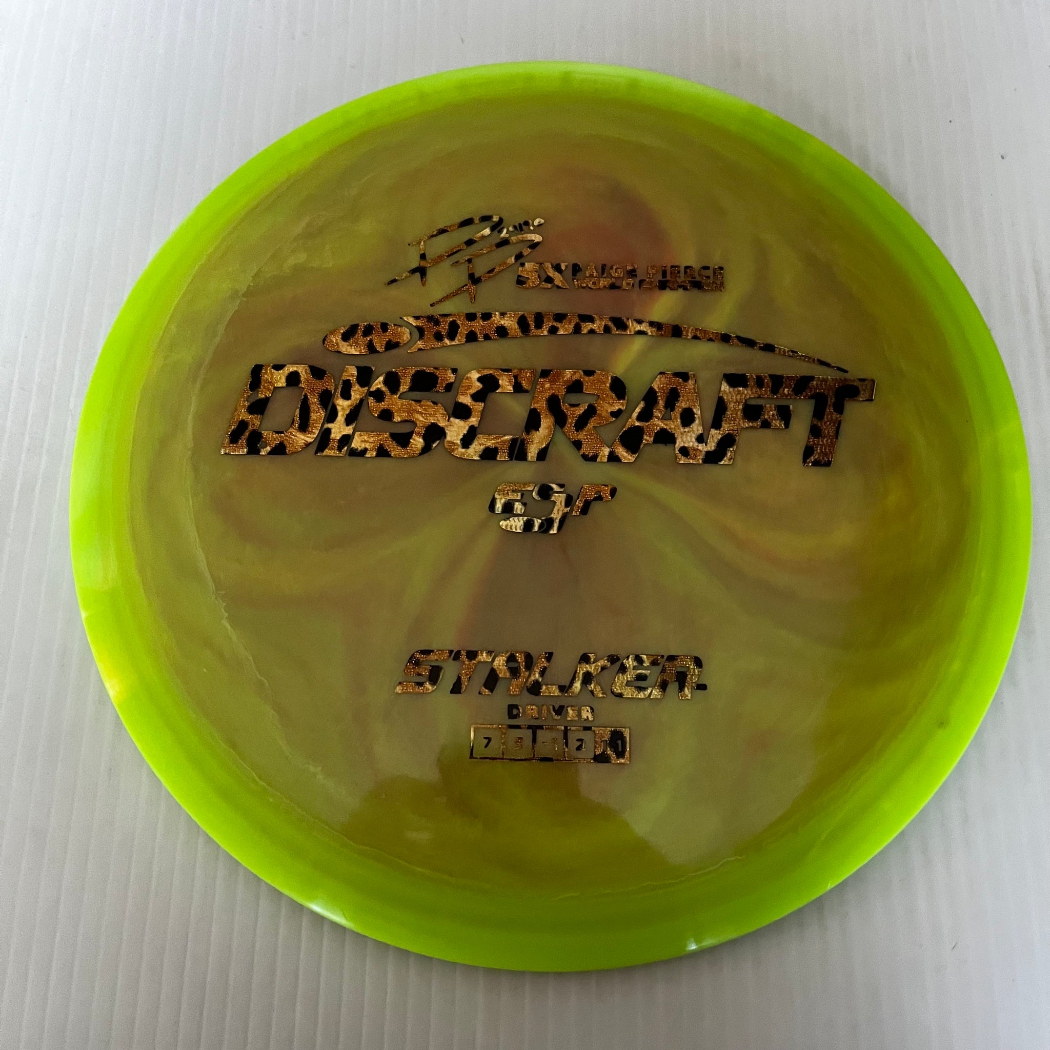 Discraft 5x Paige Pierce ESP Stalker 7/5/-1/2 (173-174 grams)
