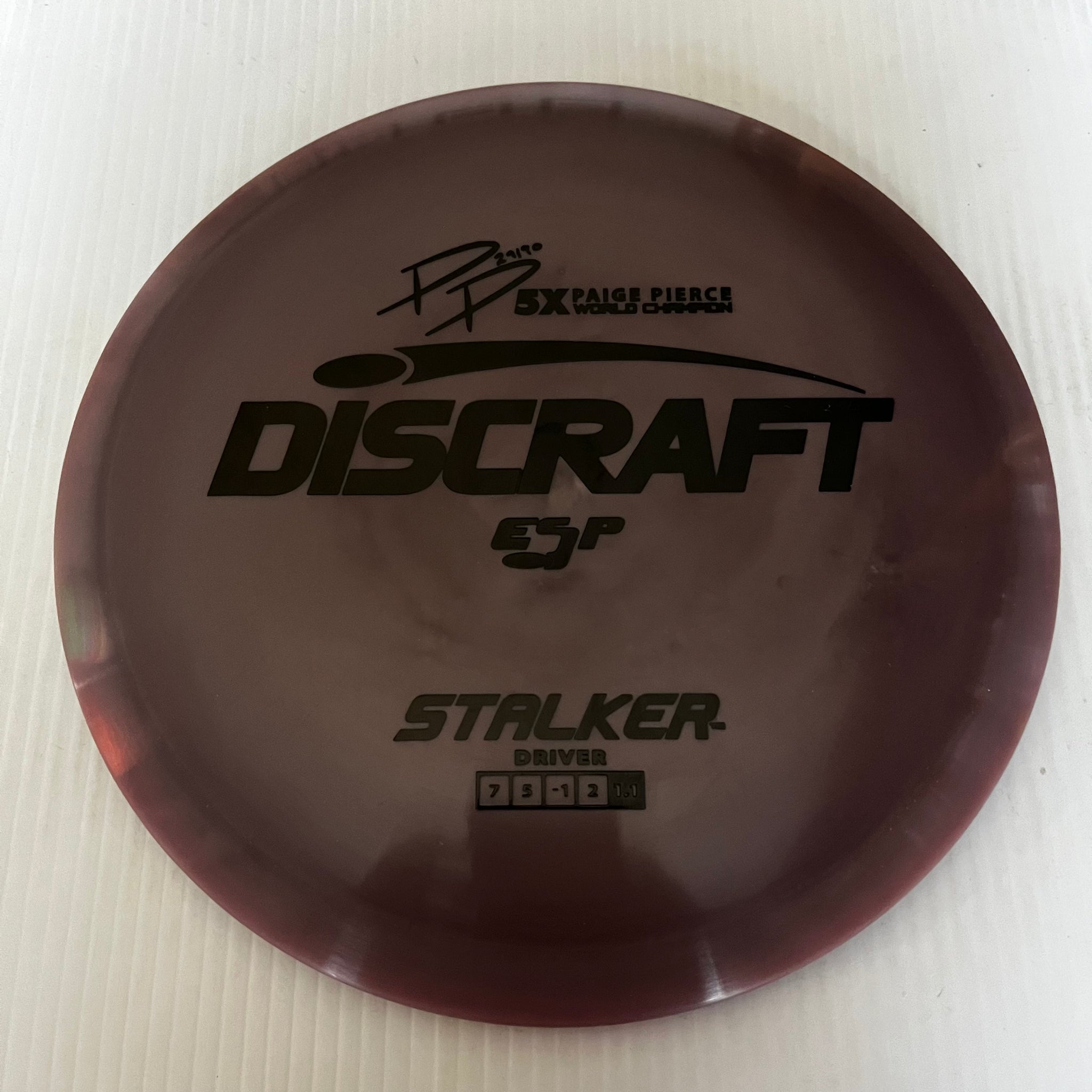 Discraft 5x Paige Pierce ESP Stalker 7/5/-1/2 (173-174 grams)