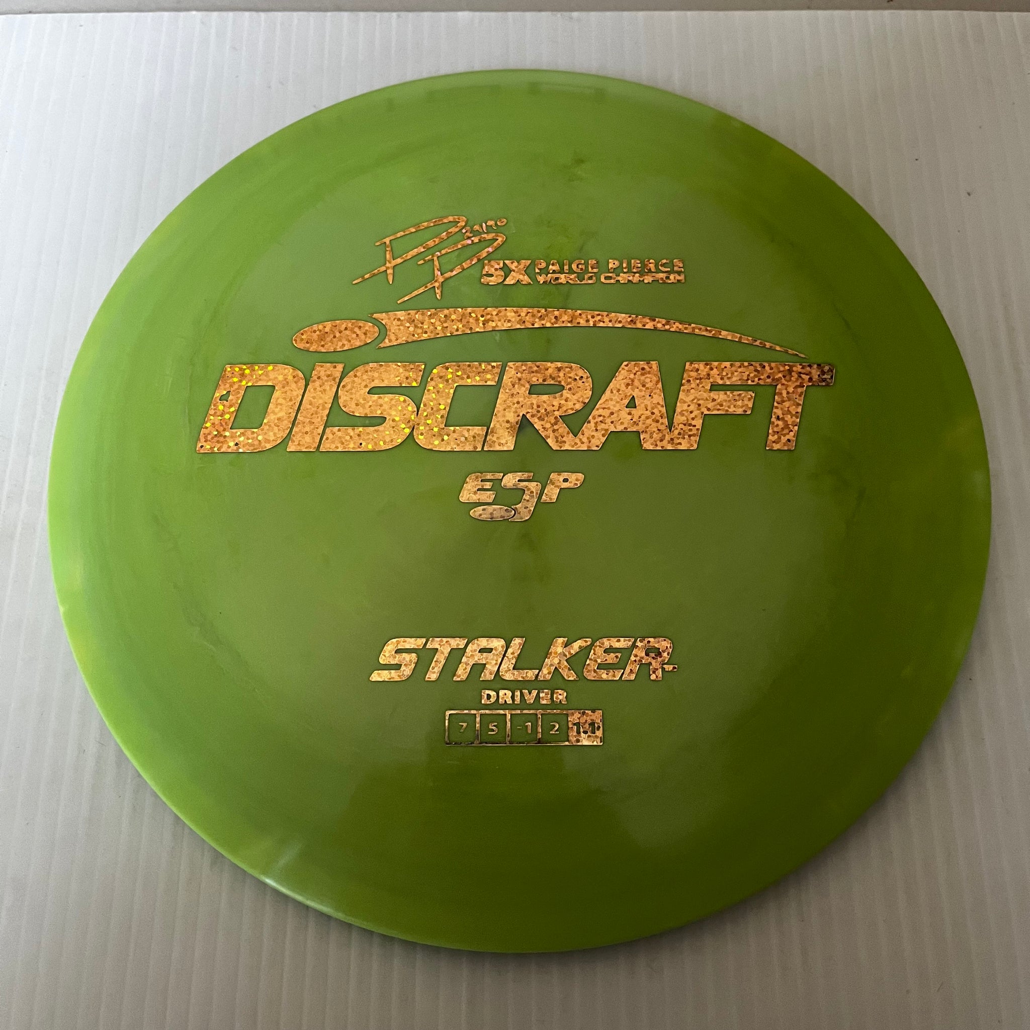 Discraft 5x Paige Pierce ESP Stalker 7/5/-1/2 (173-174 grams)