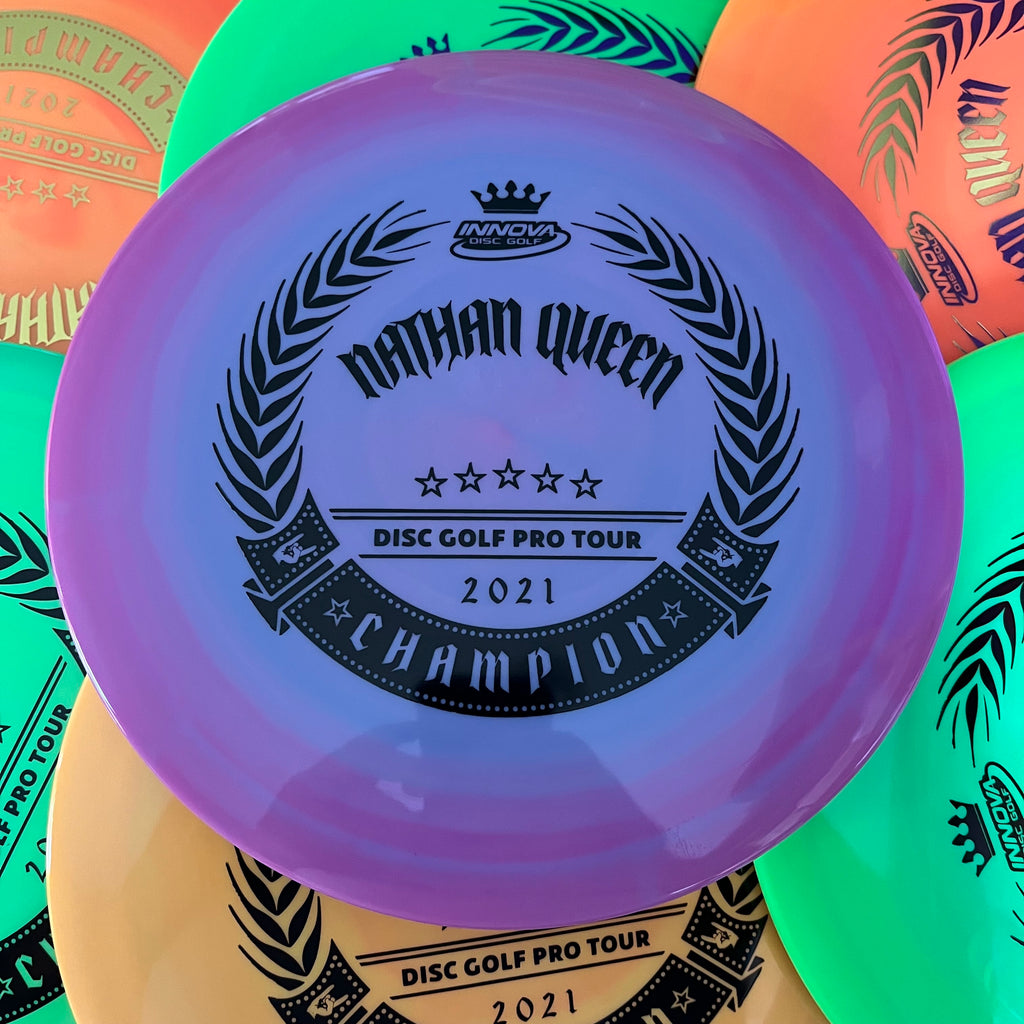 Innova 2021 DGPT Champion Nathan Queen Swirly Star Thunderbird 9/5/0/2