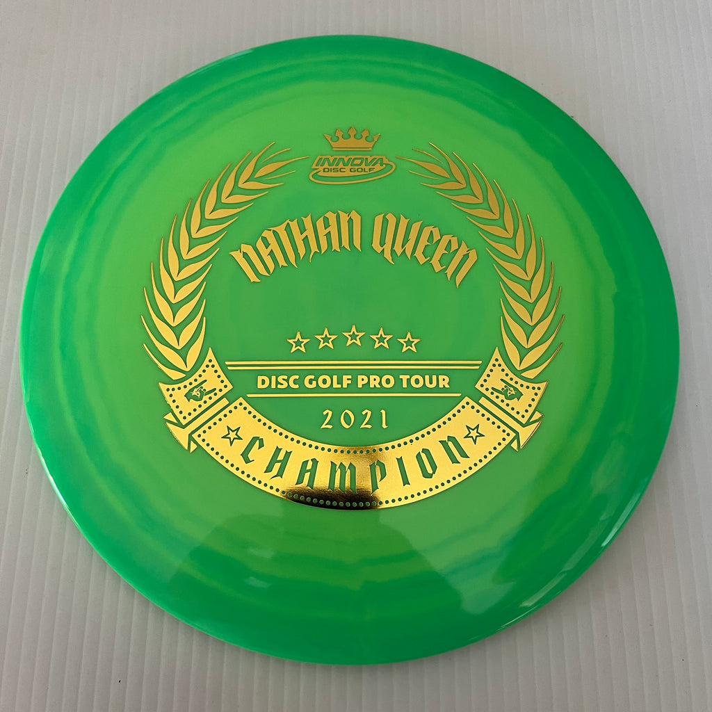 Innova 2021 DGPT Champion Nathan Queen Swirly Star Thunderbird 9/5/0/2