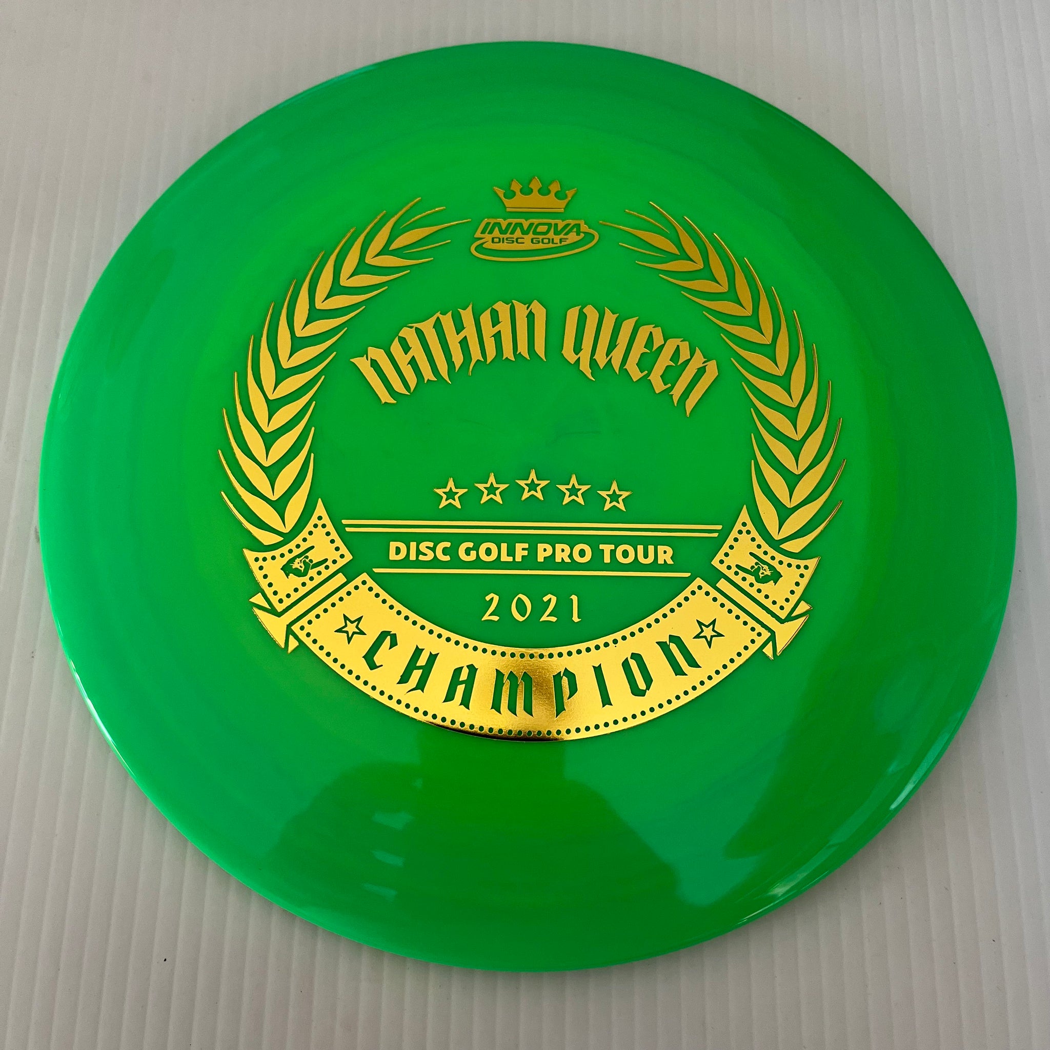 Innova 2021 DGPT Champion Nathan Queen Swirly Star Thunderbird 9/5/0/2