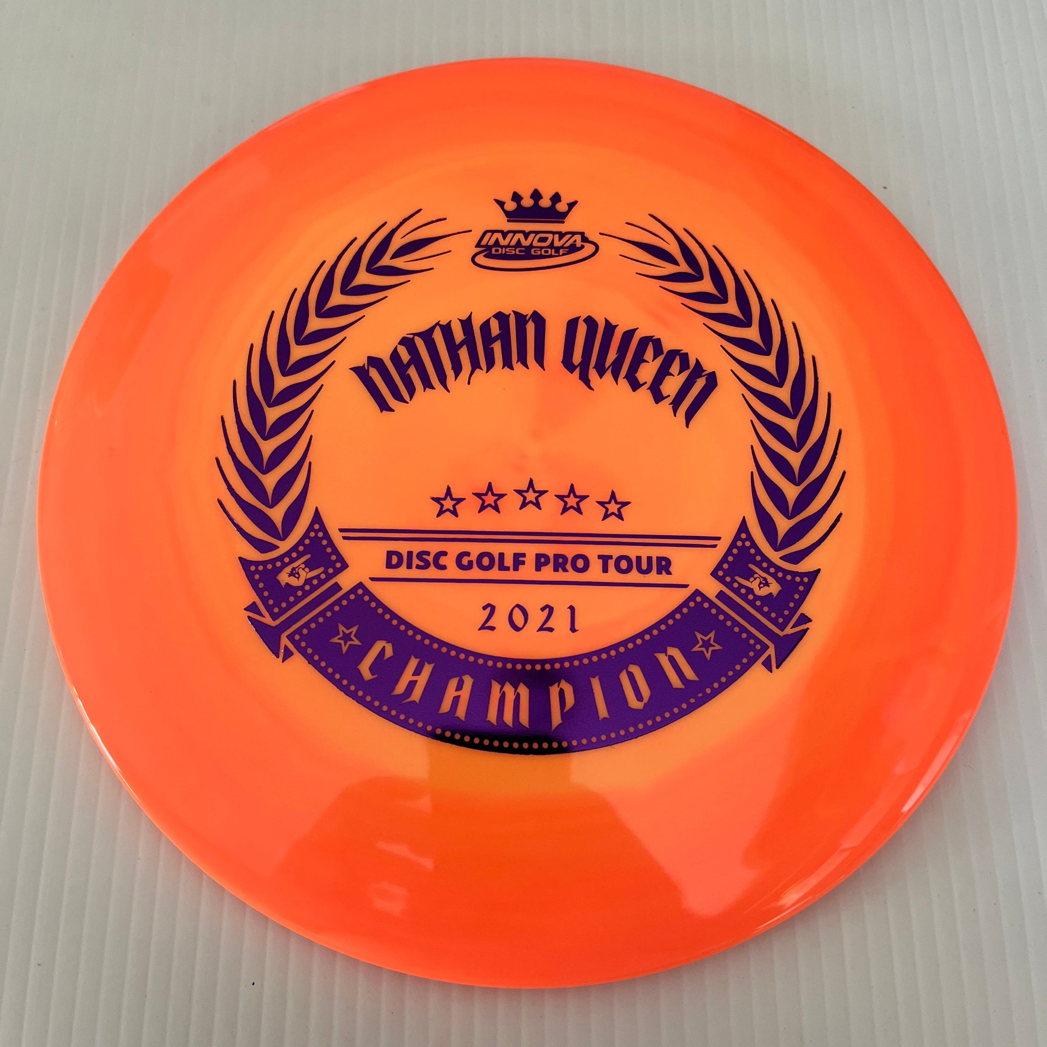 Innova 2021 DGPT Champion Nathan Queen Swirly Star Thunderbird 9/5/0/2