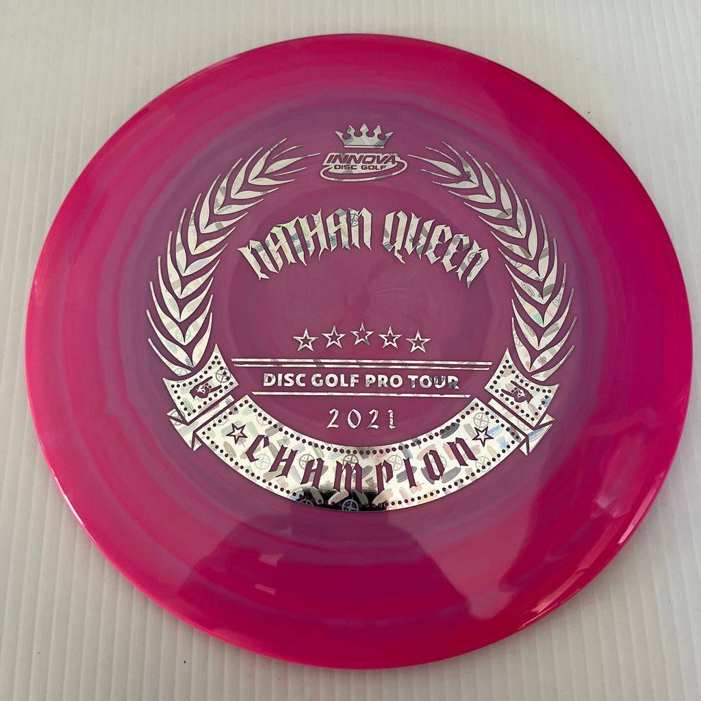 Innova 2021 DGPT Champion Nathan Queen Swirly Star Thunderbird 9/5/0/2