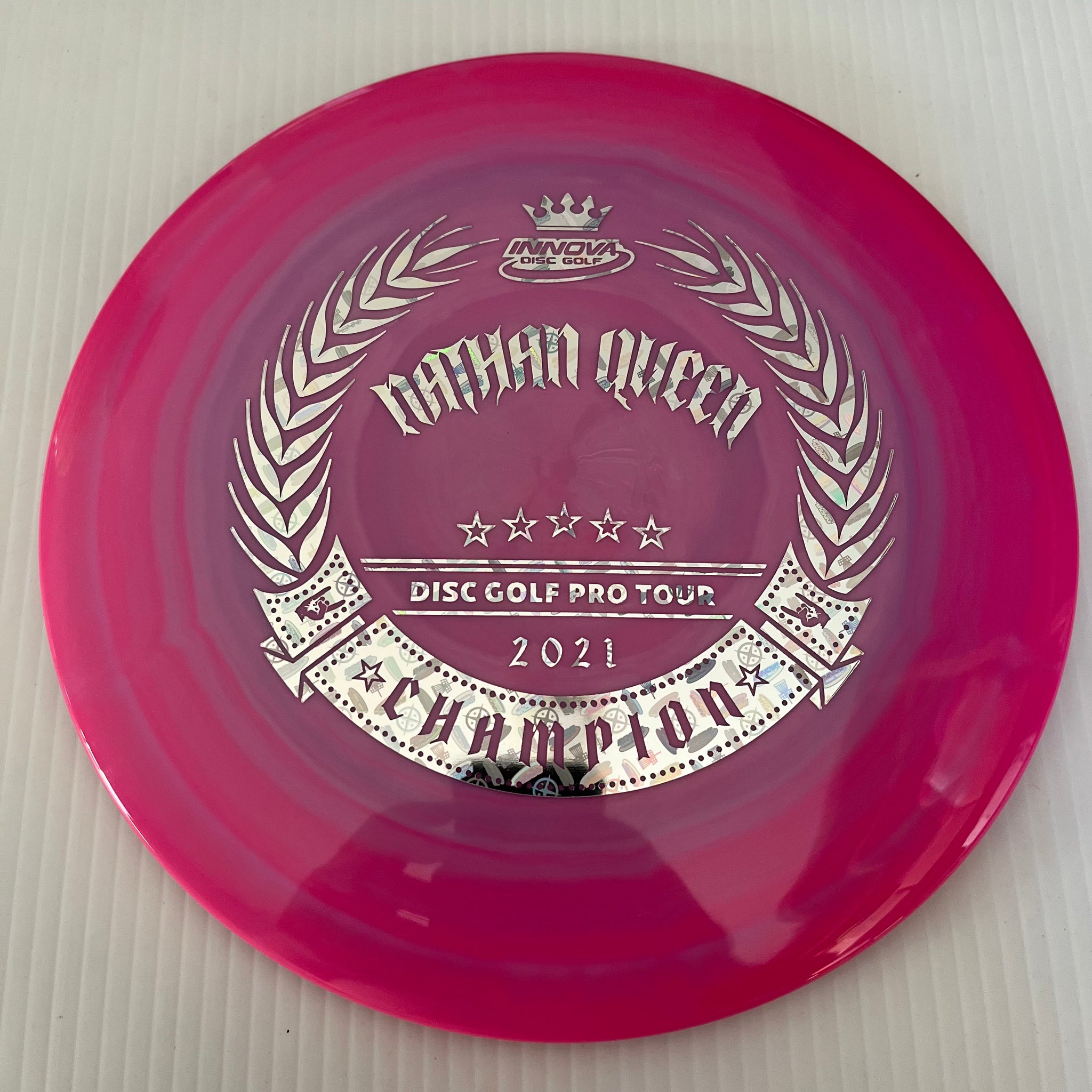 Innova 2021 DGPT Champion Nathan Queen Swirly Star Thunderbird 9/5/0/2