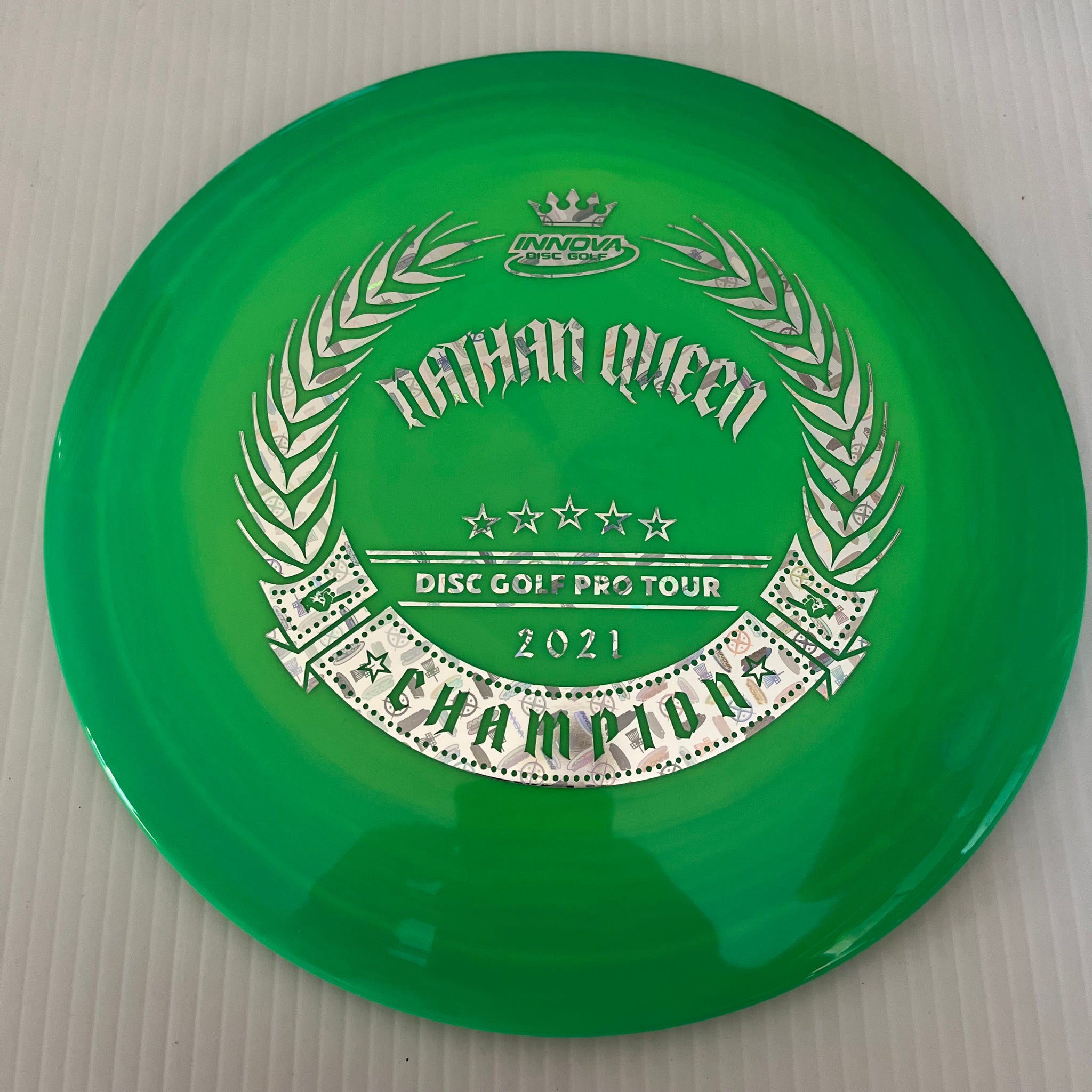 Innova 2021 DGPT Champion Nathan Queen Swirly Star Thunderbird 9/5/0/2