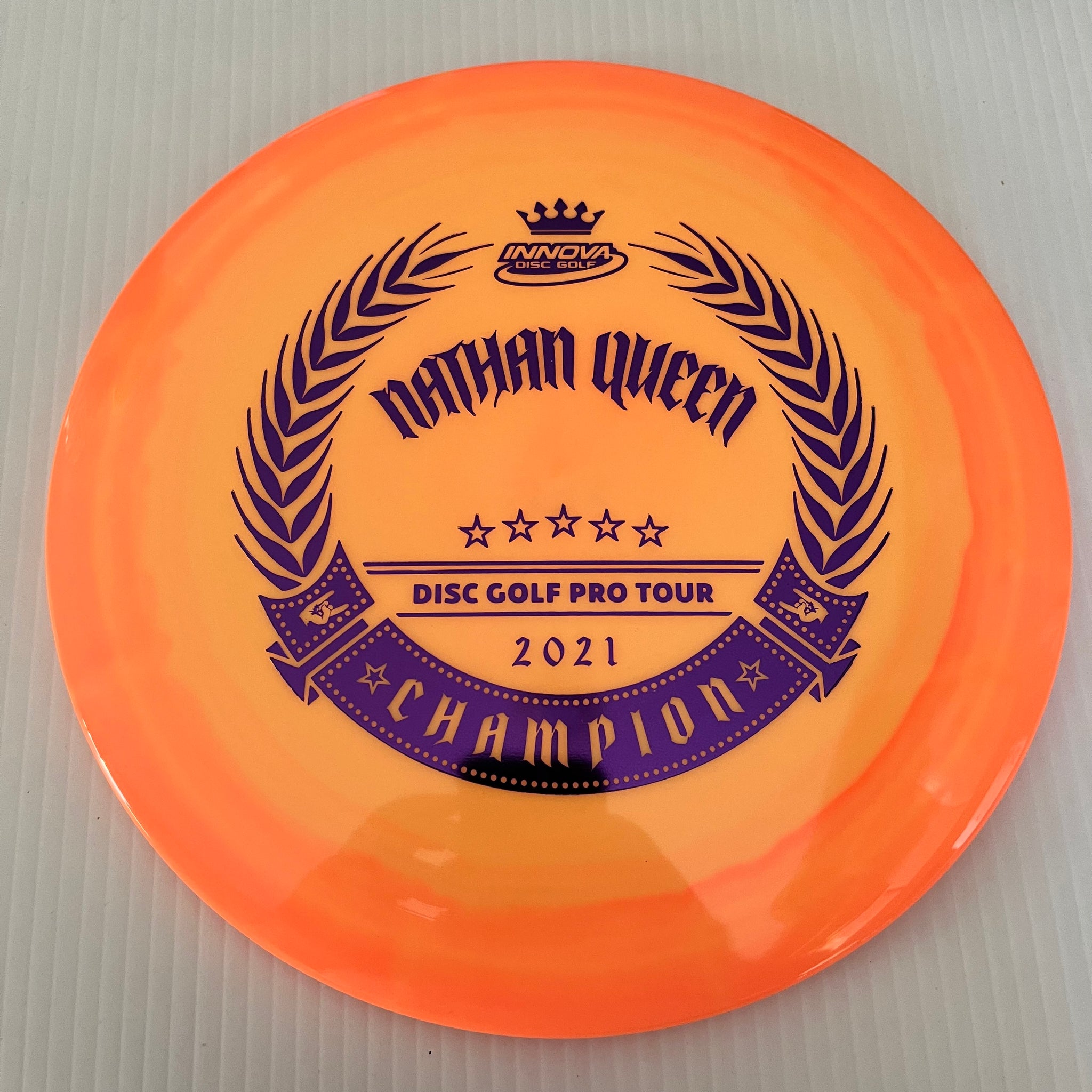 Innova 2021 DGPT Champion Nathan Queen Swirly Star Thunderbird 9/5/0/2
