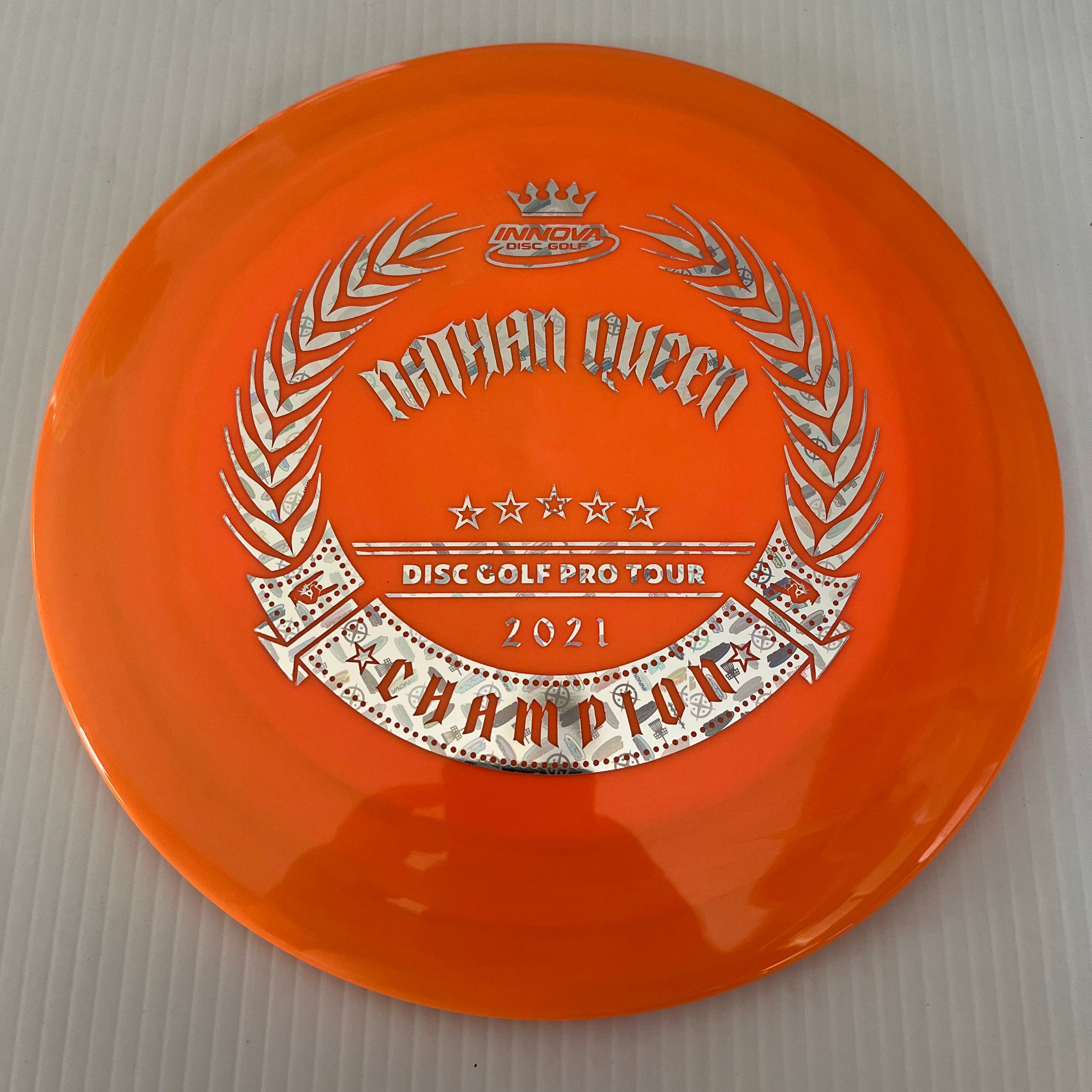 Innova 2021 DGPT Champion Nathan Queen Swirly Star Thunderbird 9/5/0/2
