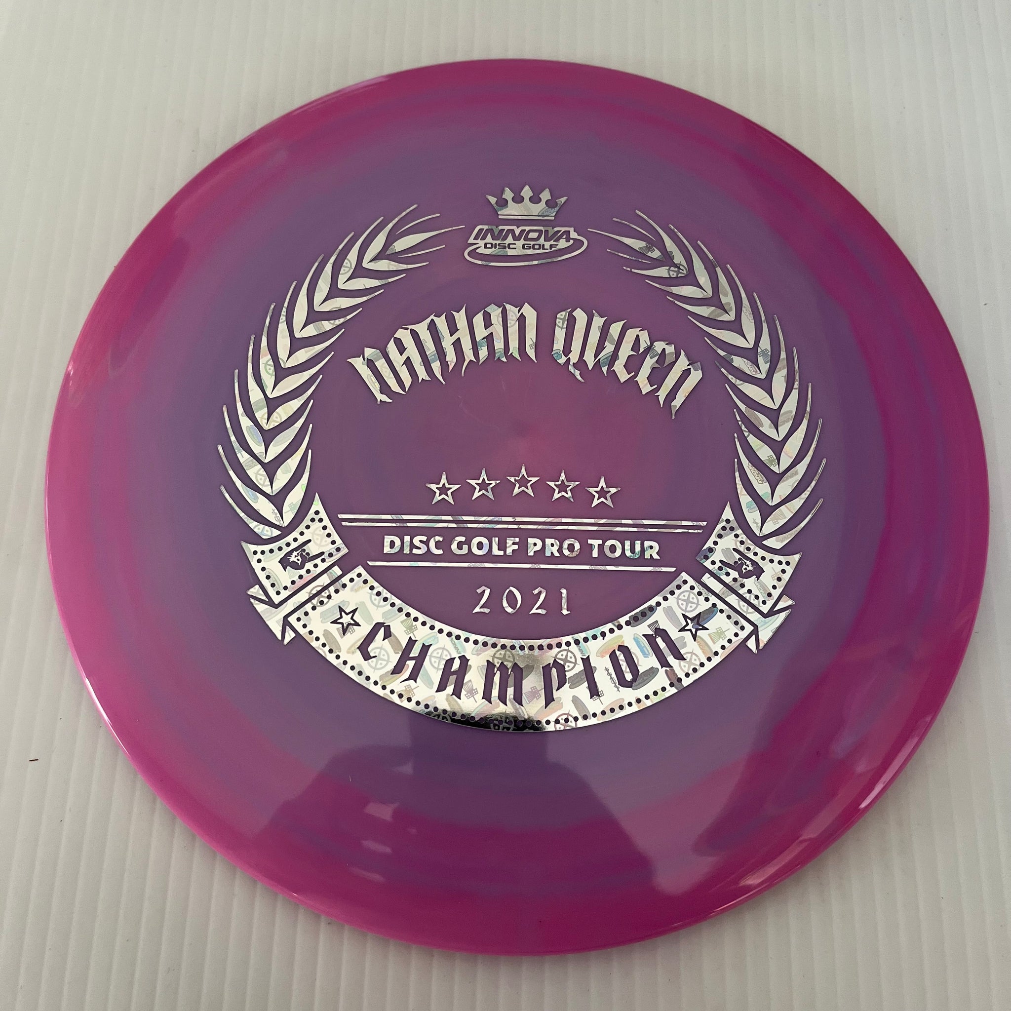 Innova 2021 DGPT Champion Nathan Queen Swirly Star Thunderbird 9/5/0/2