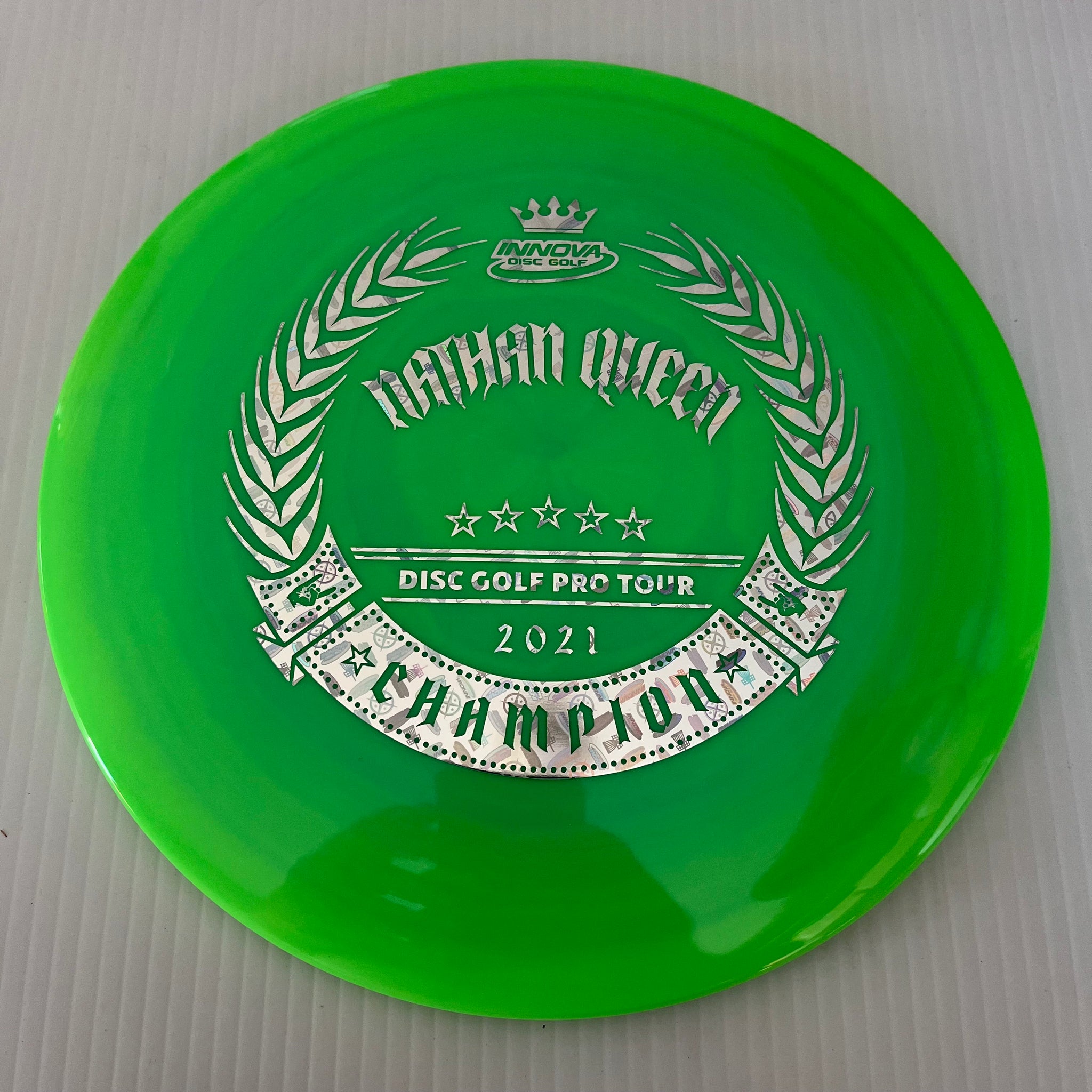 Innova 2021 DGPT Champion Nathan Queen Swirly Star Thunderbird 9/5/0/2