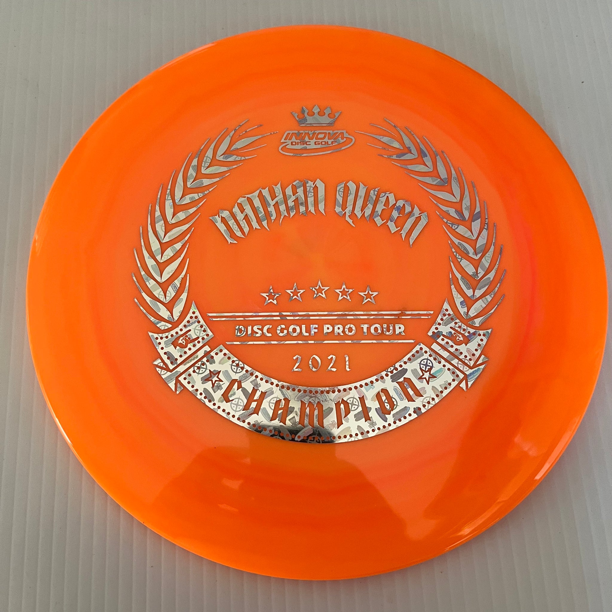 Innova 2021 DGPT Champion Nathan Queen Swirly Star Thunderbird 9/5/0/2