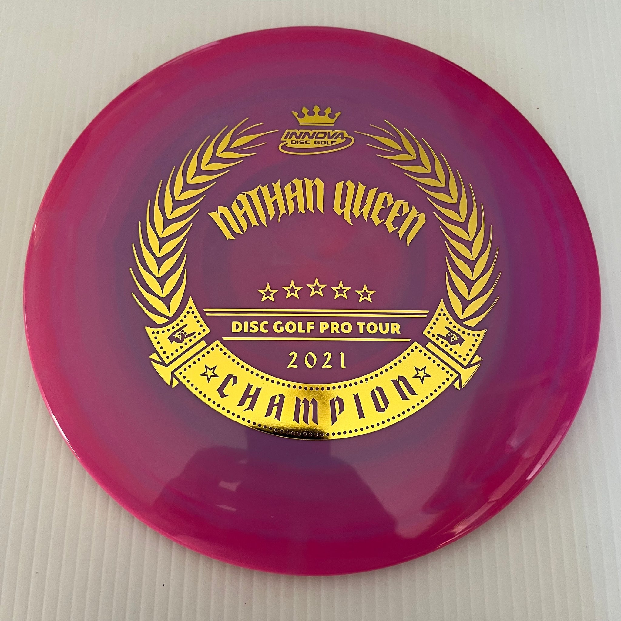 Innova 2021 DGPT Champion Nathan Queen Swirly Star Thunderbird 9/5/0/2