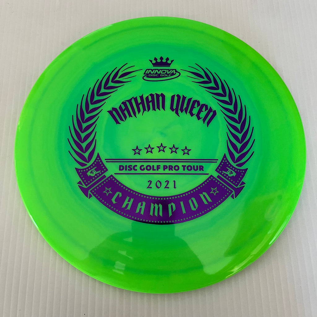 Innova 2021 DGPT Champion Nathan Queen Swirly Star Thunderbird 9/5/0/2