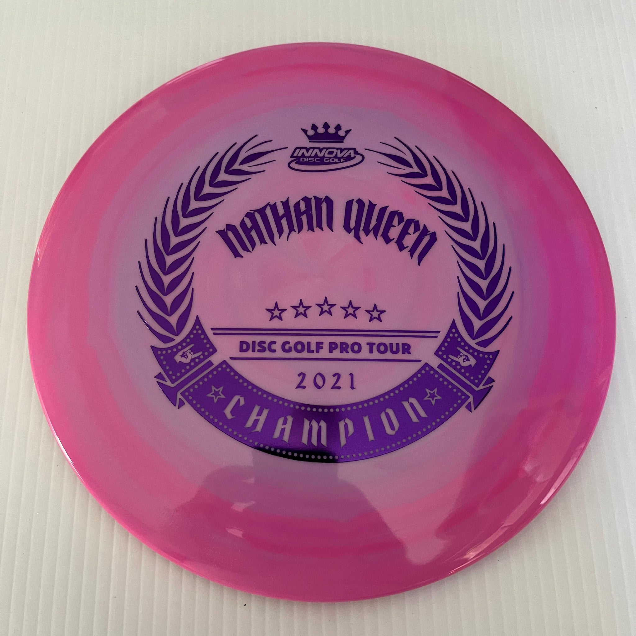 Innova 2021 DGPT Champion Nathan Queen Swirly Star Thunderbird 9/5/0/2