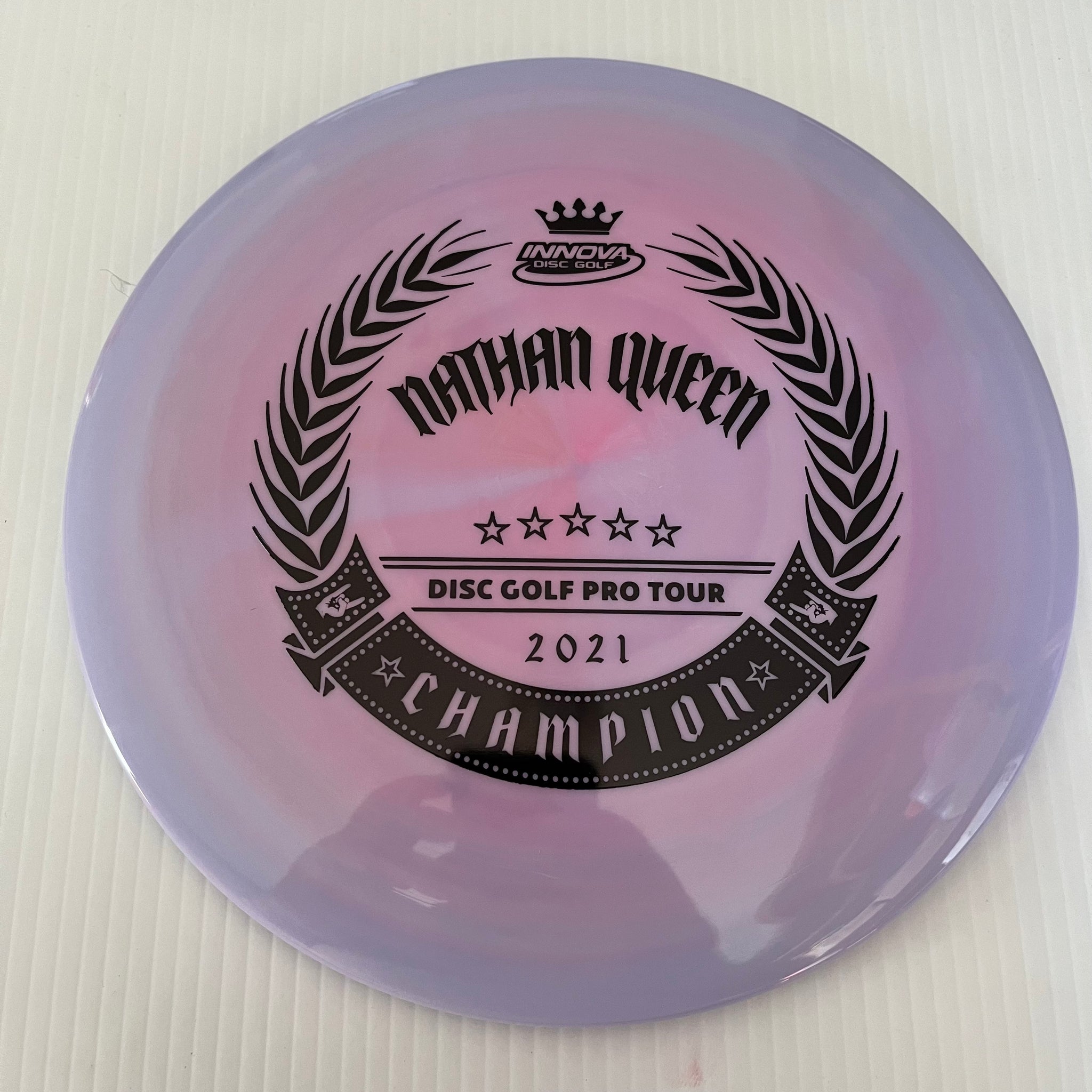 Innova 2021 DGPT Champion Nathan Queen Swirly Star Thunderbird 9/5/0/2