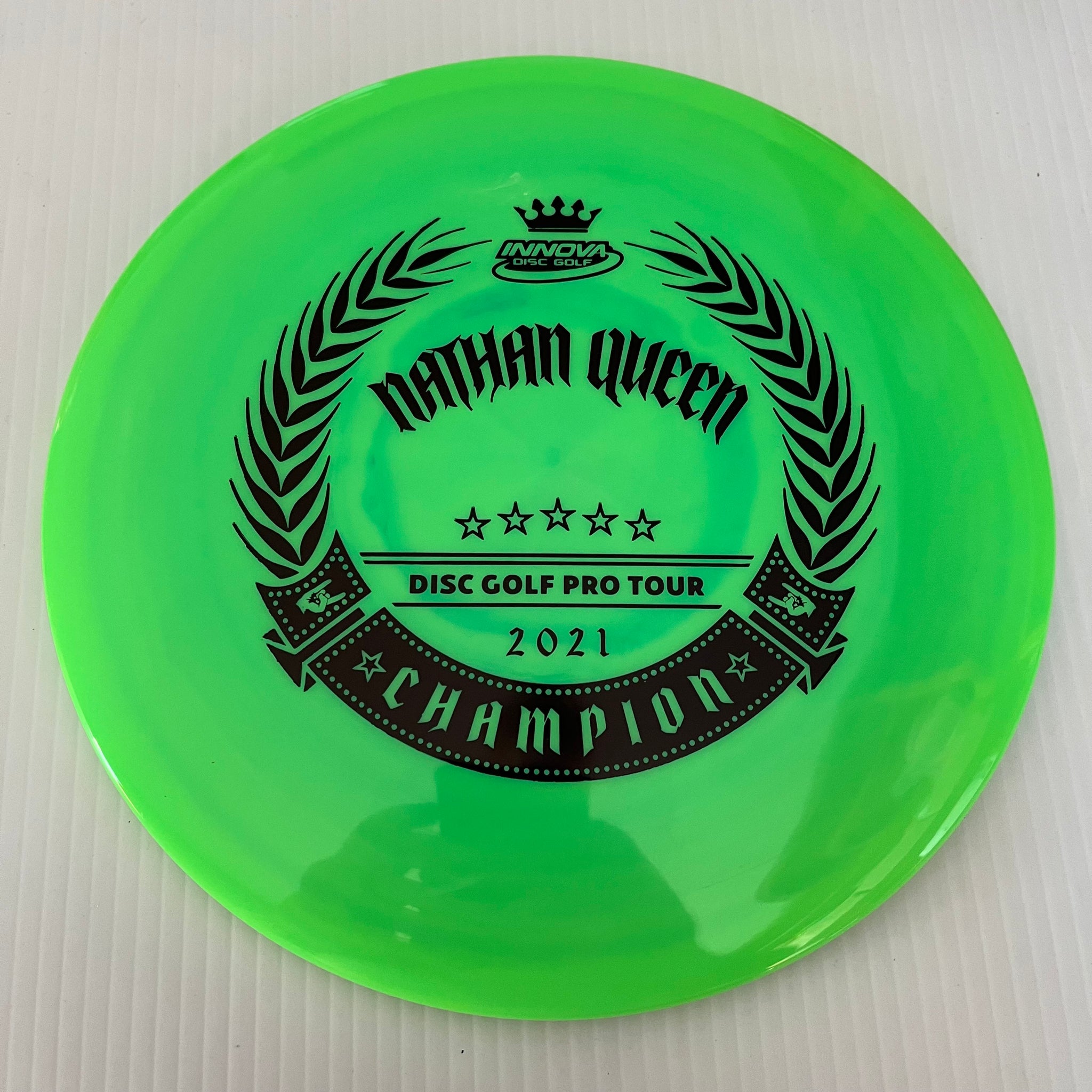 Innova 2021 DGPT Champion Nathan Queen Swirly Star Thunderbird 9/5/0/2