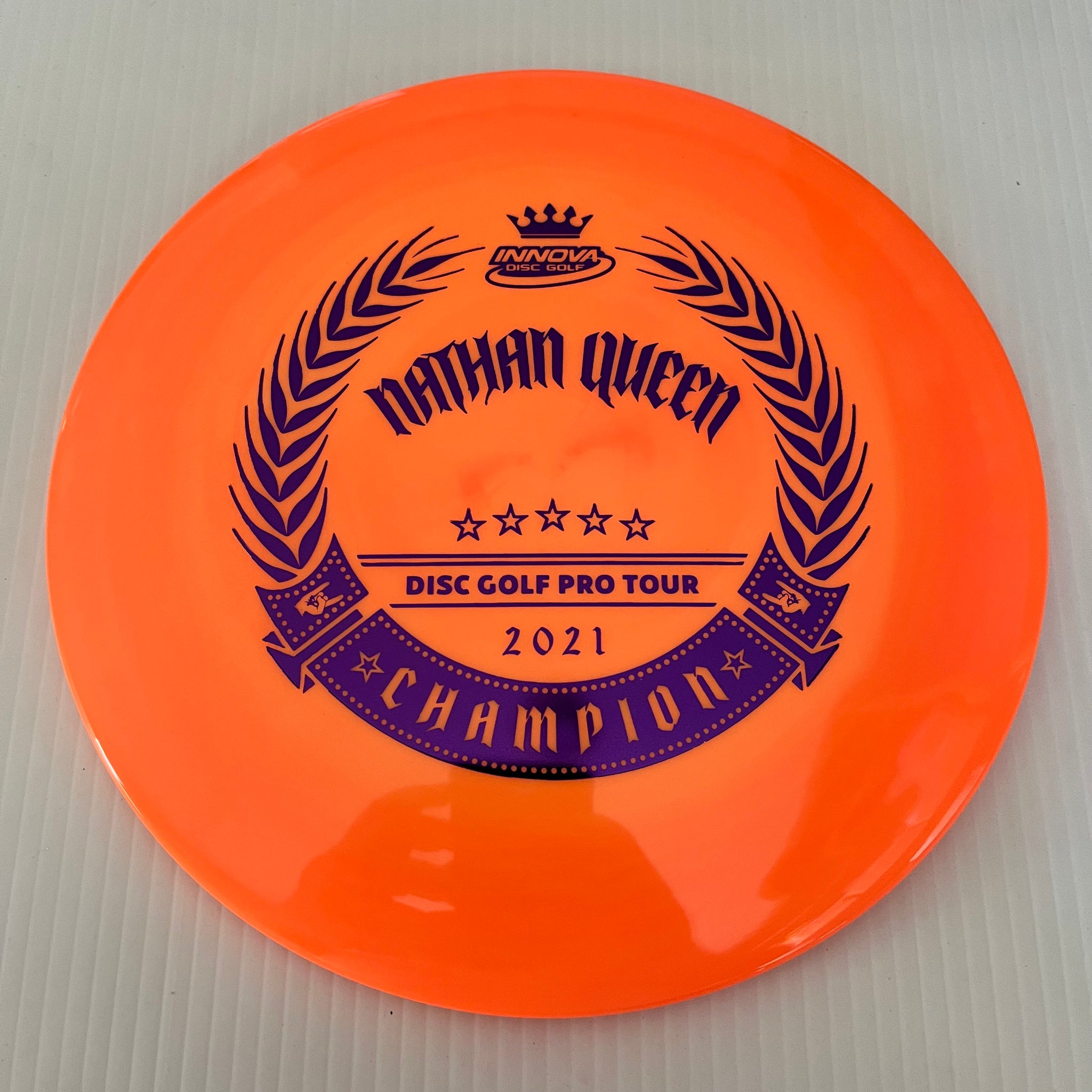 Innova 2021 DGPT Champion Nathan Queen Swirly Star Thunderbird 9/5/0/2