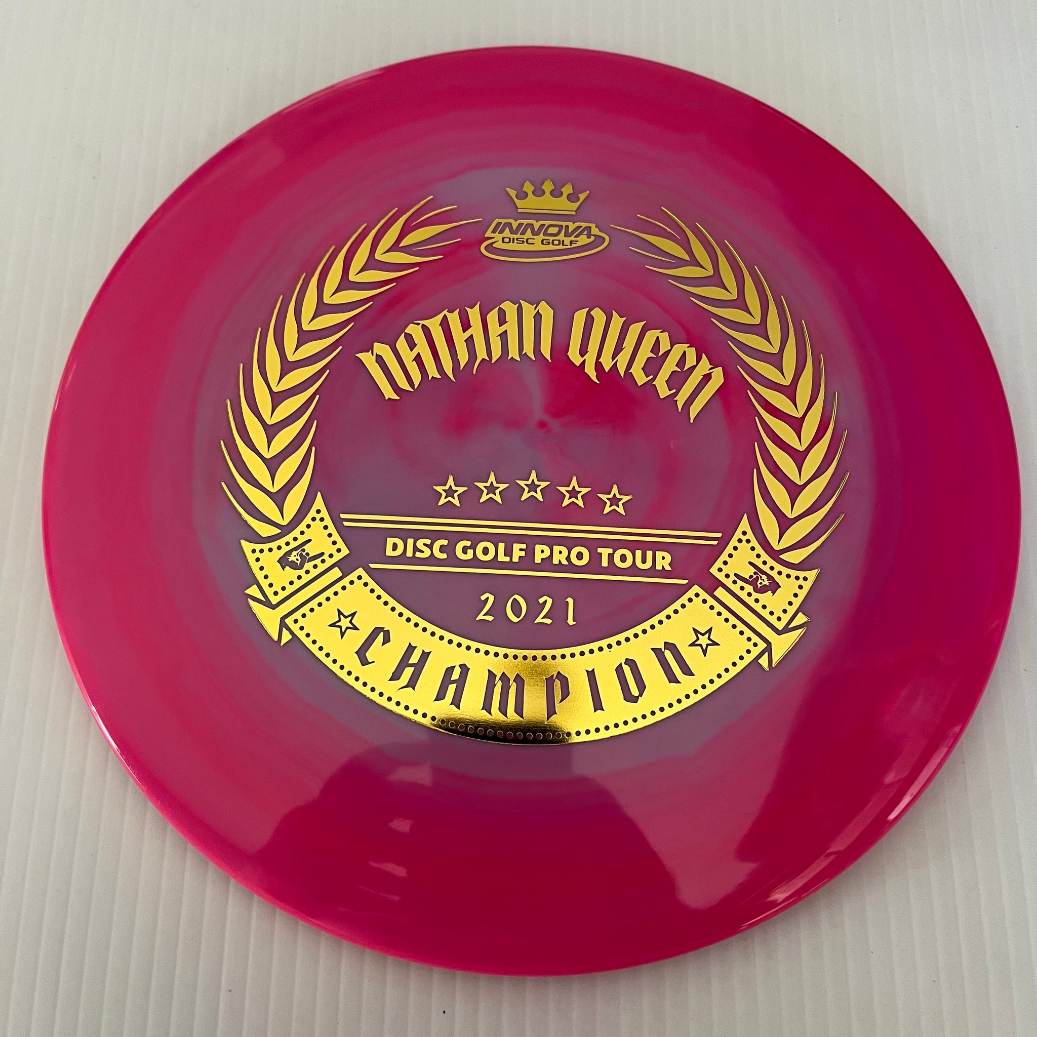Innova 2021 DGPT Champion Nathan Queen Swirly Star Thunderbird 9/5/0/2