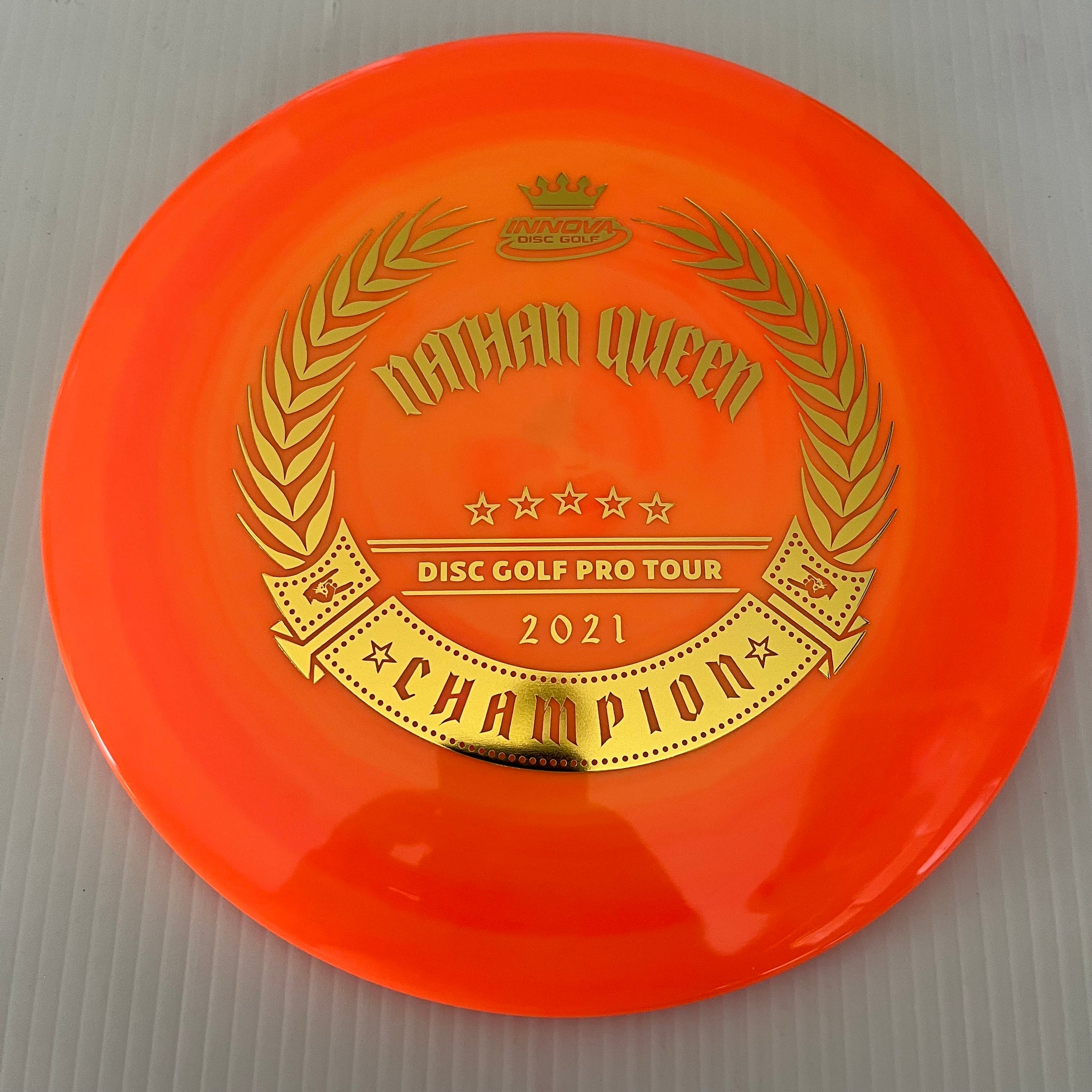 Innova 2021 DGPT Champion Nathan Queen Swirly Star Thunderbird 9/5/0/2