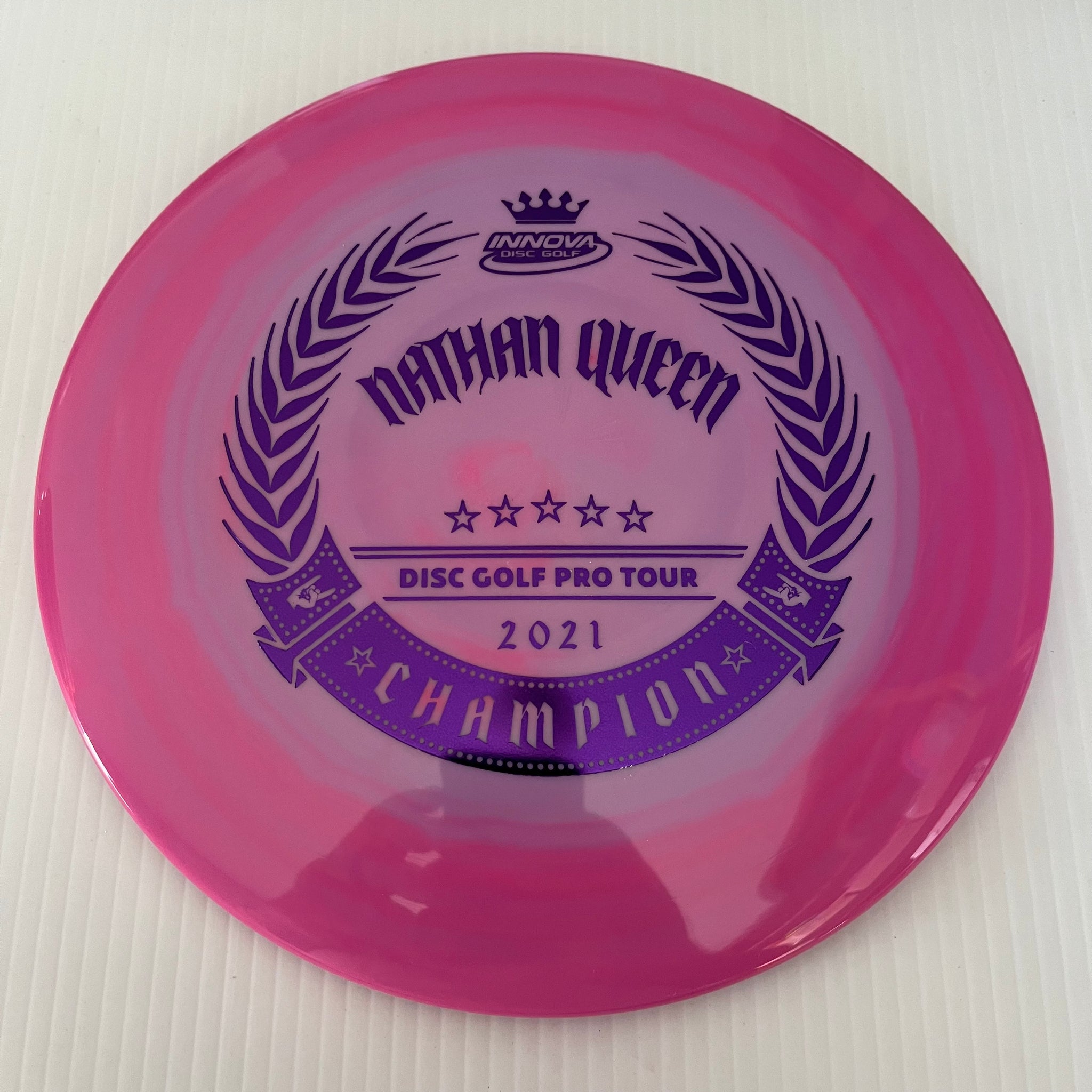 Innova 2021 DGPT Champion Nathan Queen Swirly Star Thunderbird 9/5/0/2
