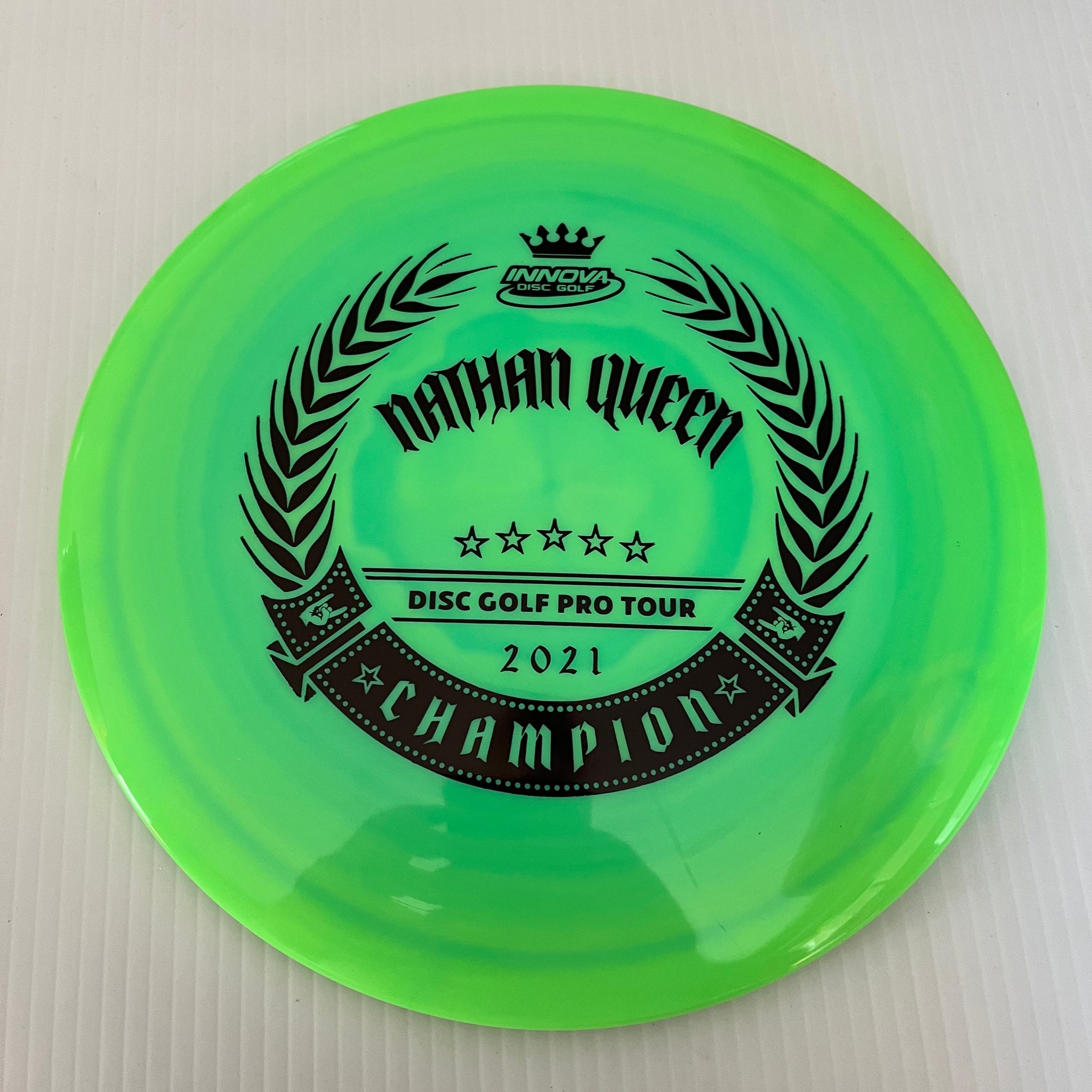 Innova 2021 DGPT Champion Nathan Queen Swirly Star Thunderbird 9/5/0/2