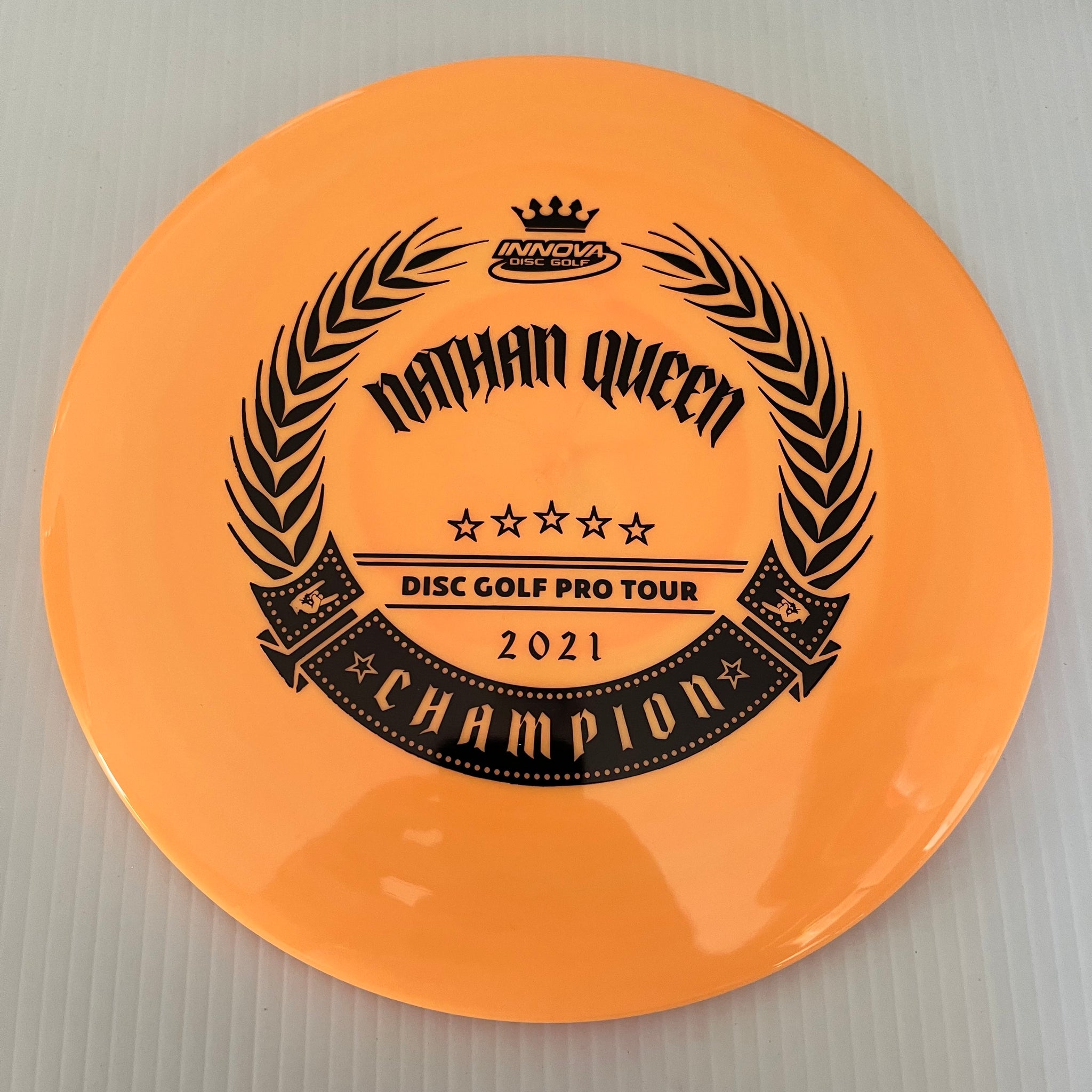 Innova 2021 DGPT Champion Nathan Queen Swirly Star Thunderbird 9/5/0/2