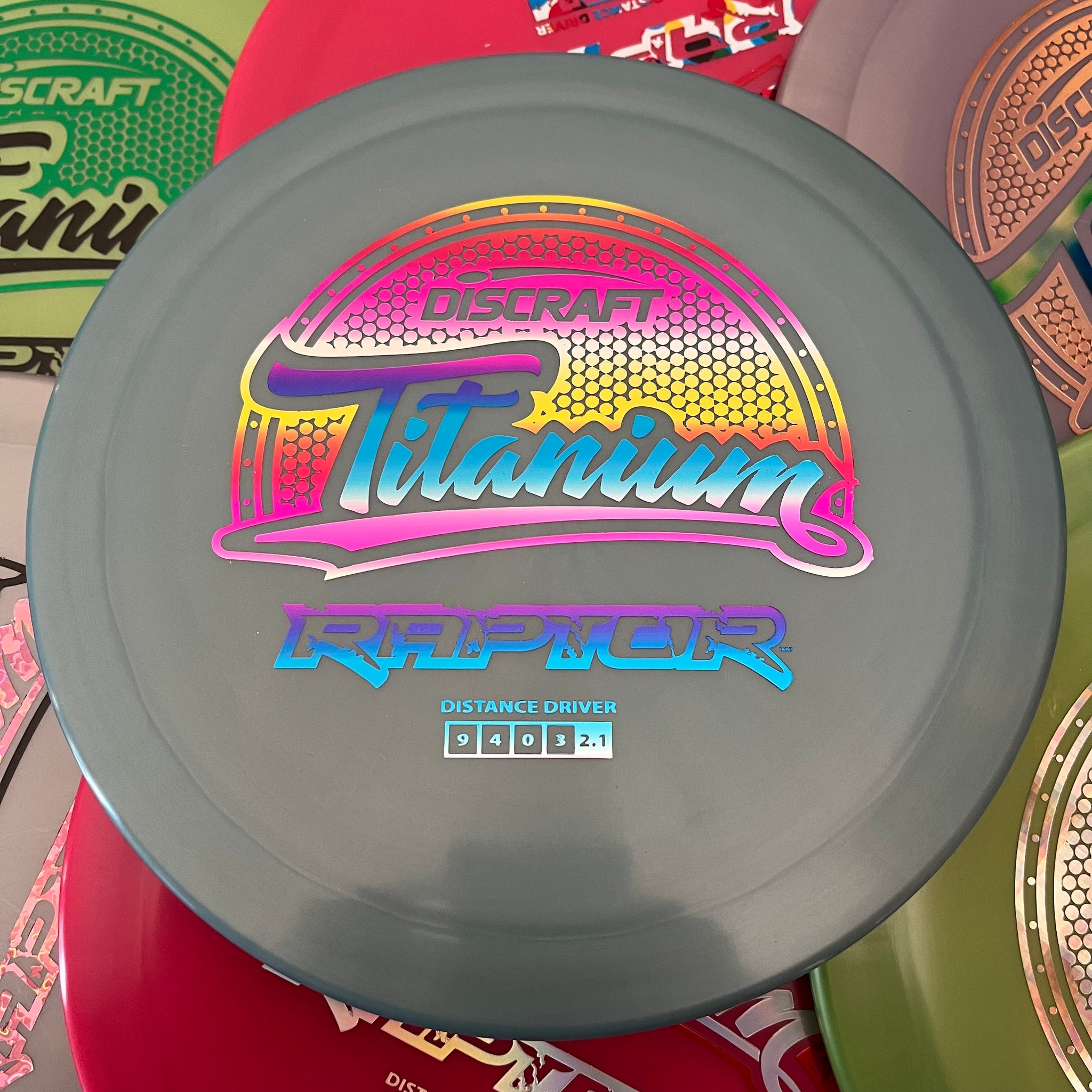 Discraft Titanium Raptor 9/4/0/3
