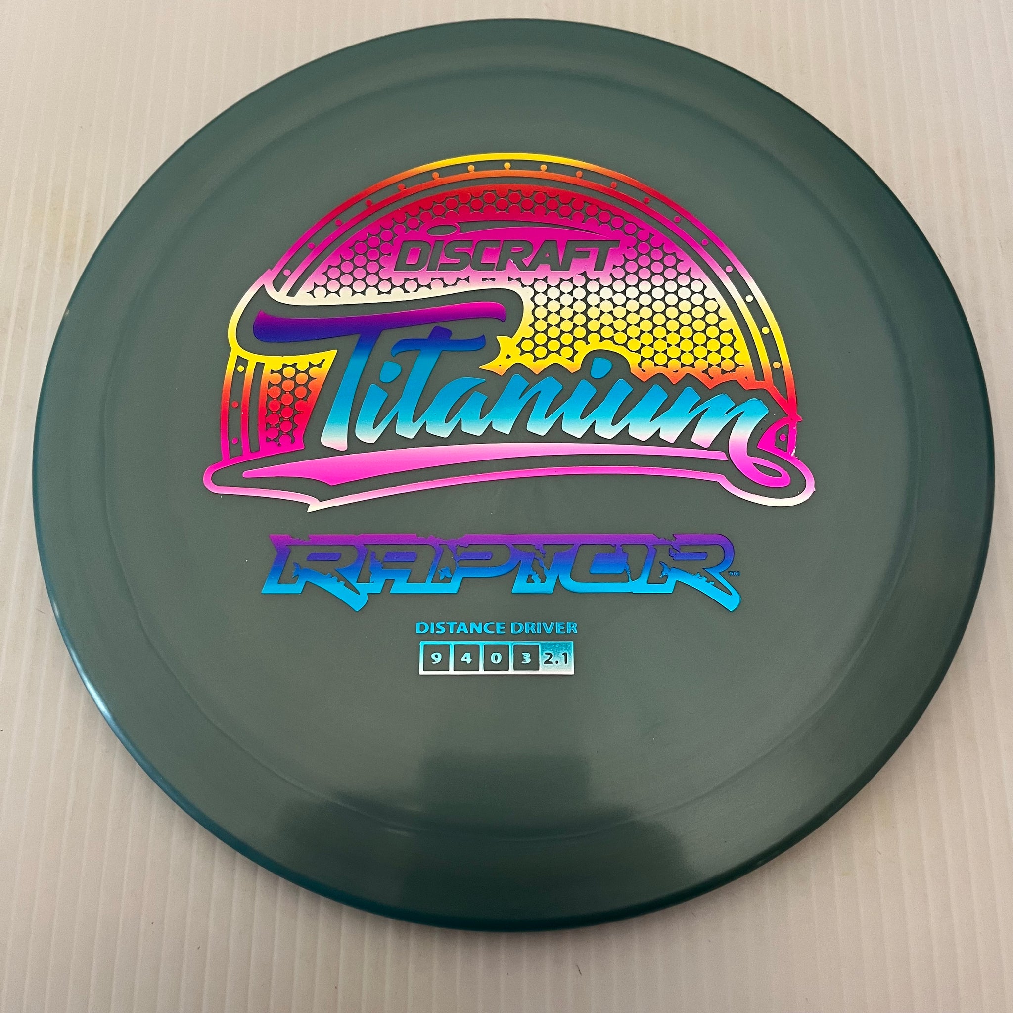 Discraft Titanium Raptor 9/4/0/3
