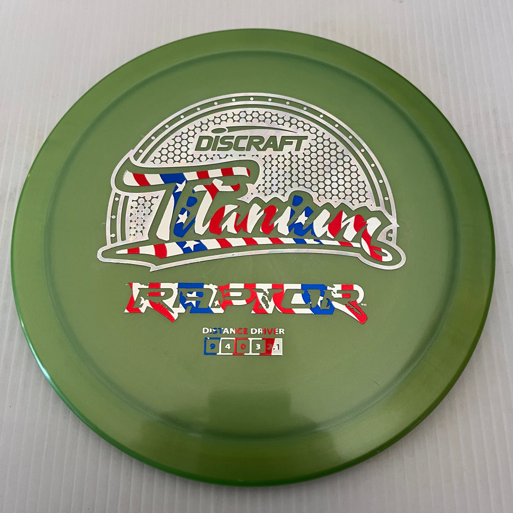 Discraft Titanium Raptor 9/4/0/3
