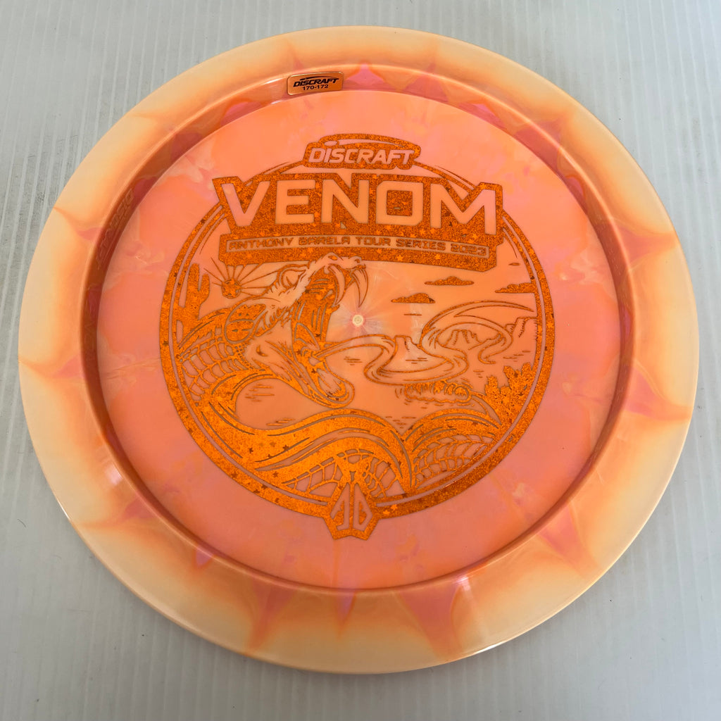 Discraft 2023 Anthony Barela Tour Series Swirly ESP Venom 13/5/0/3