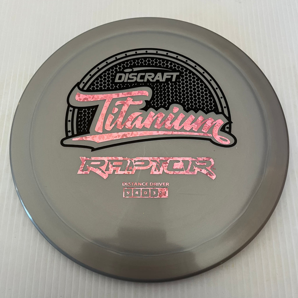 Discraft Titanium Raptor 9/4/0/3