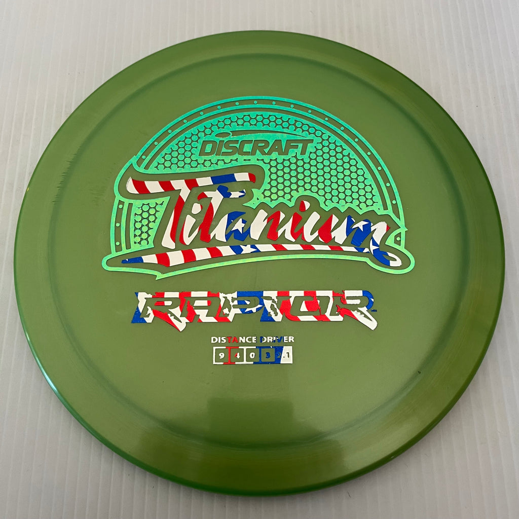 Discraft Titanium Raptor 9/4/0/3